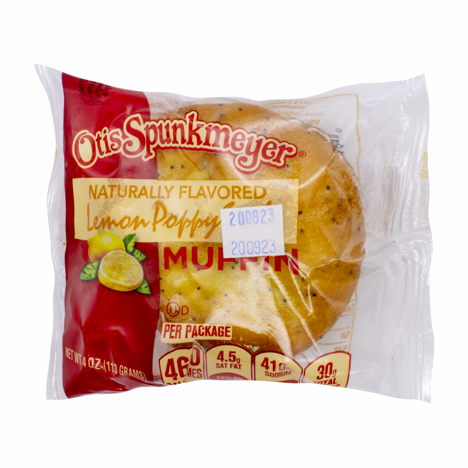 Panecillo Con Limón Y Semillas De Amapola OTIS SPUNKMEYER 113  G