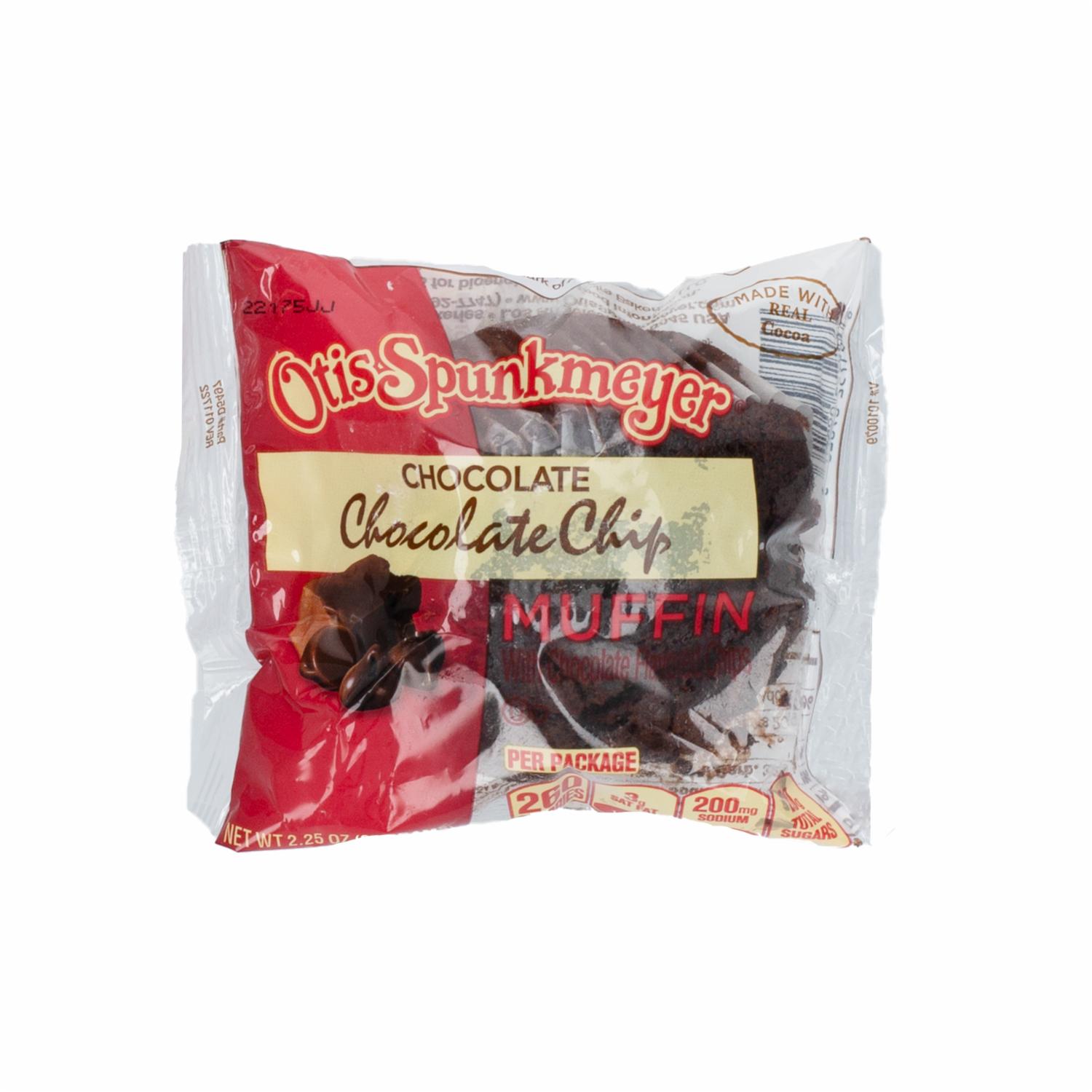 Panecillo Doble Chocolate Con Chipas De Chocolate OTIS SPUNKMEYER 64 G