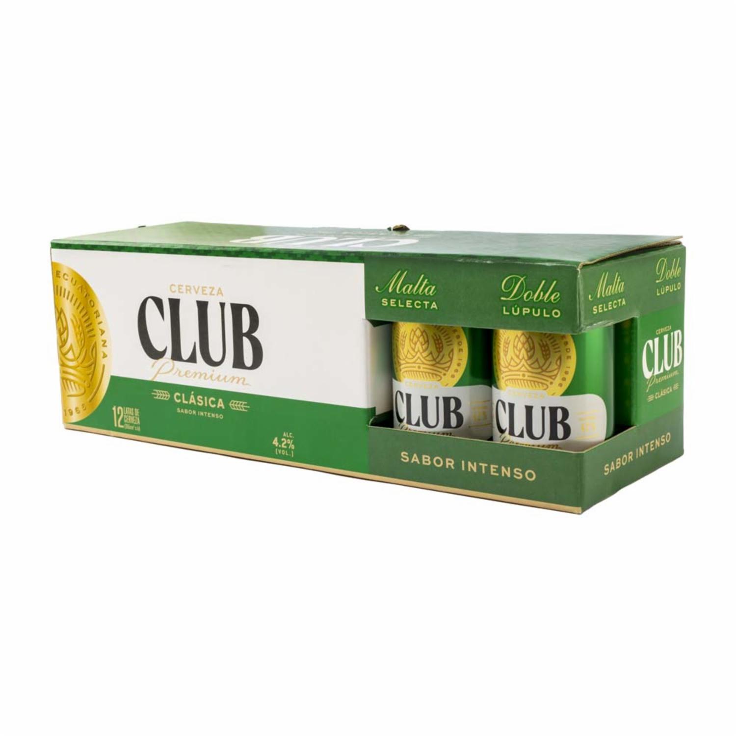 Cerveza Clásica CLUB 12 X 355 ML