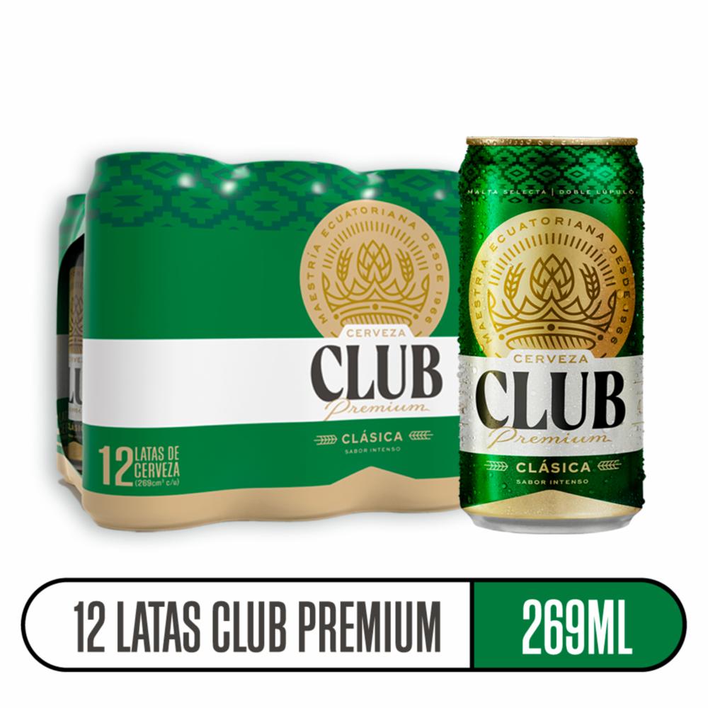 Cerveza Pague 10 Lleve 12 Club 12 X 269 Ml
