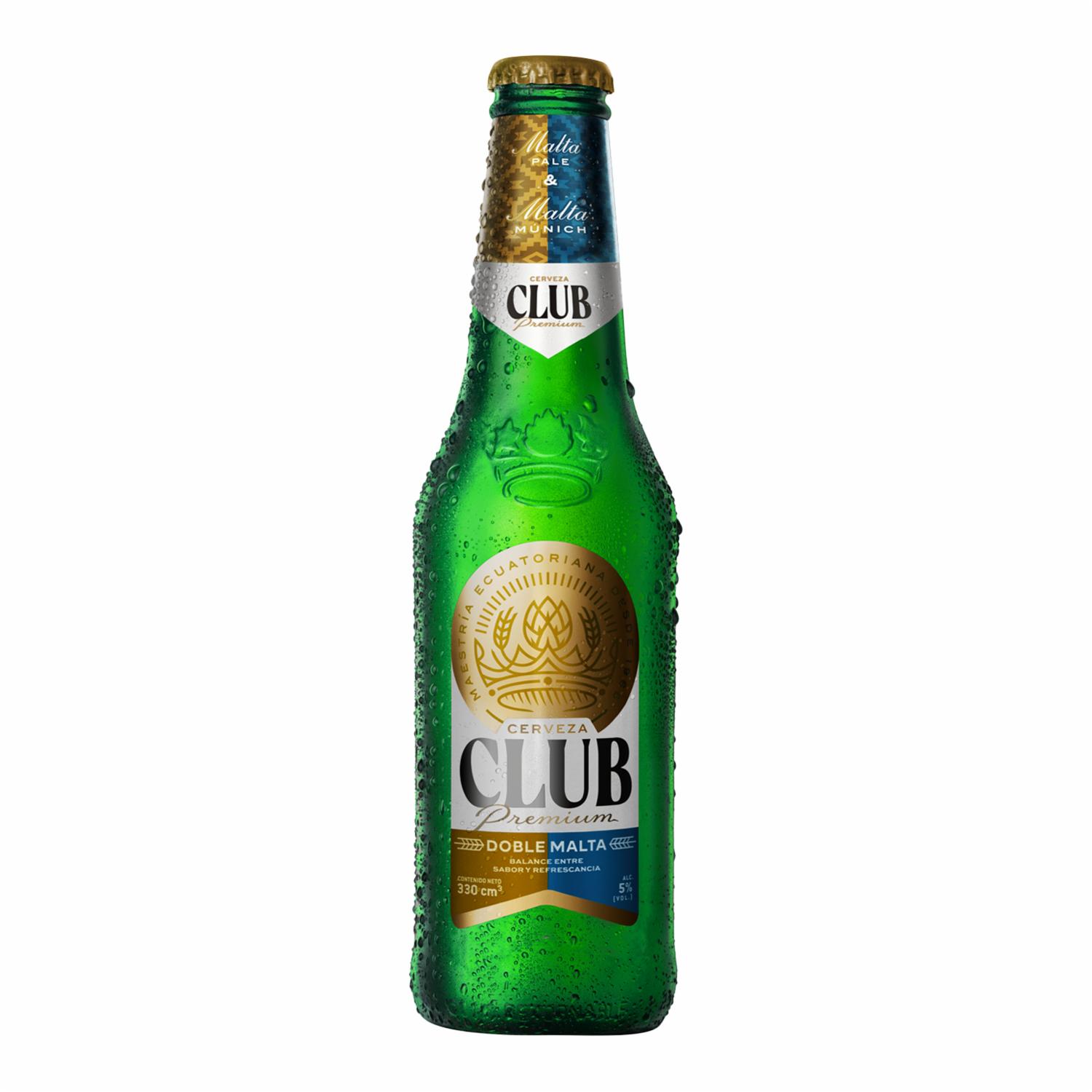 Cerveza En Botella CLUB 330 Ml
