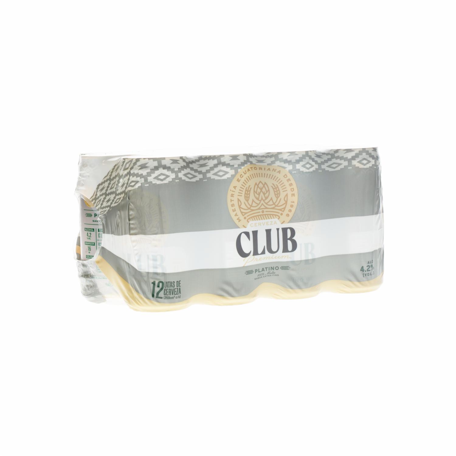 12pack Club Platino Club 12 X 269 Ml