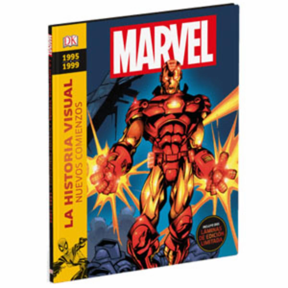 Libro Marvel La Historia Visual Nuevos Comienzos 1995-1999 DK CITY 50 Páginas