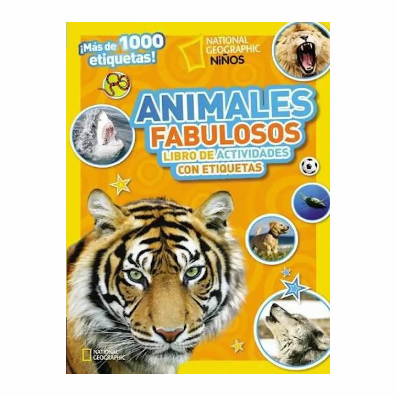 Animales Fabulosos Libro De Actividades Con Etiquetas GRUPO NELSON 40 Páginas