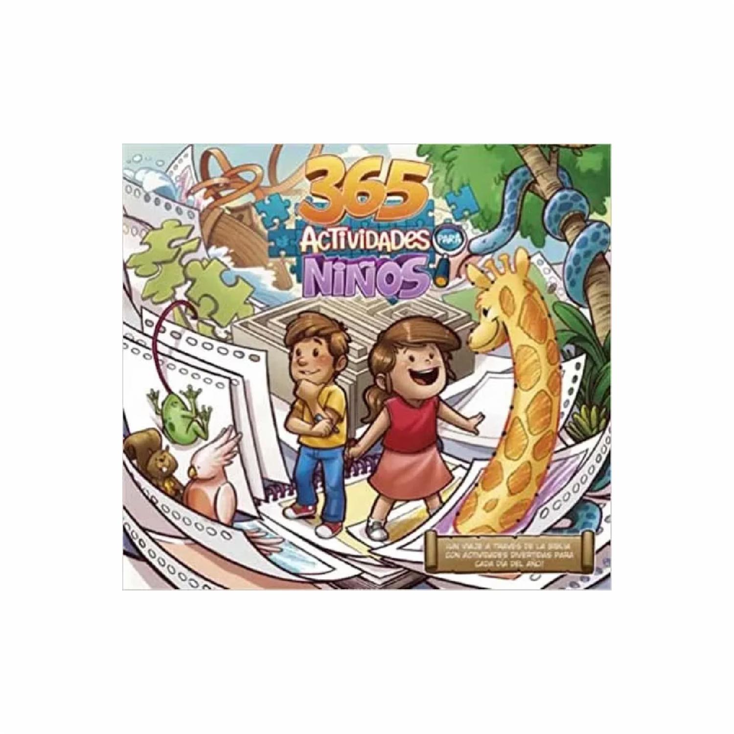 Libro 365 Actividades Para Niños URANO 56 Páginas