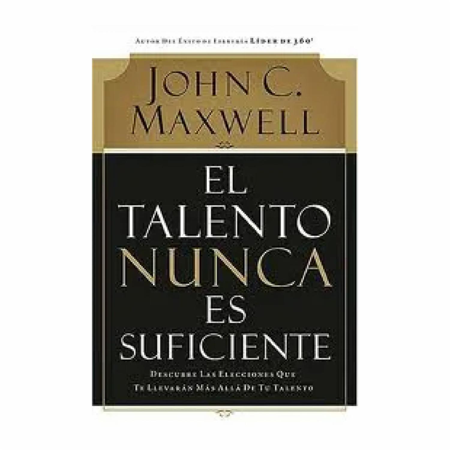 Libro Talento Nunca Es Suficiente OCEANO 328 Páginas