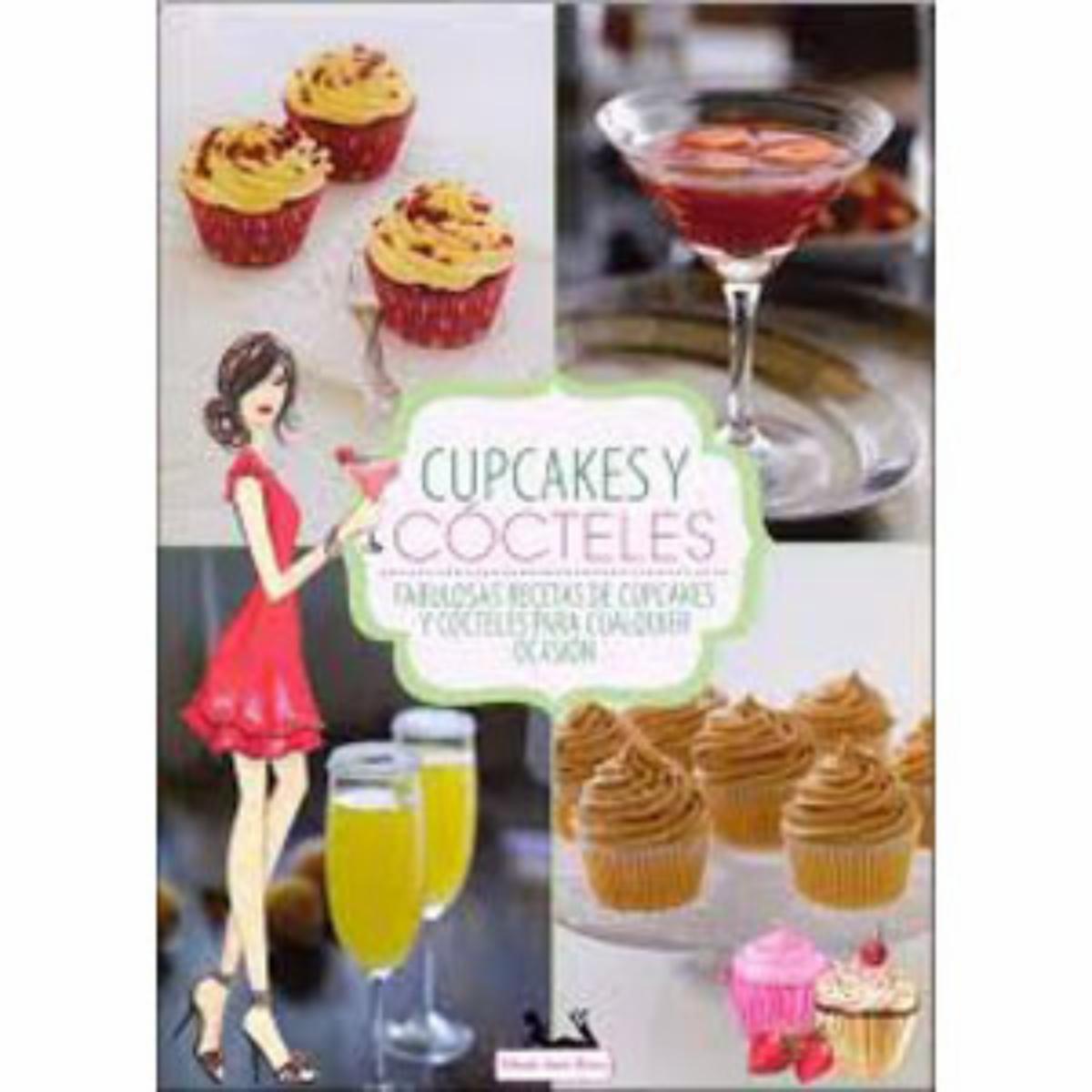 Libro De Cocina Cupcakes Y Cócteles MR.BOOKS 128 Páginas