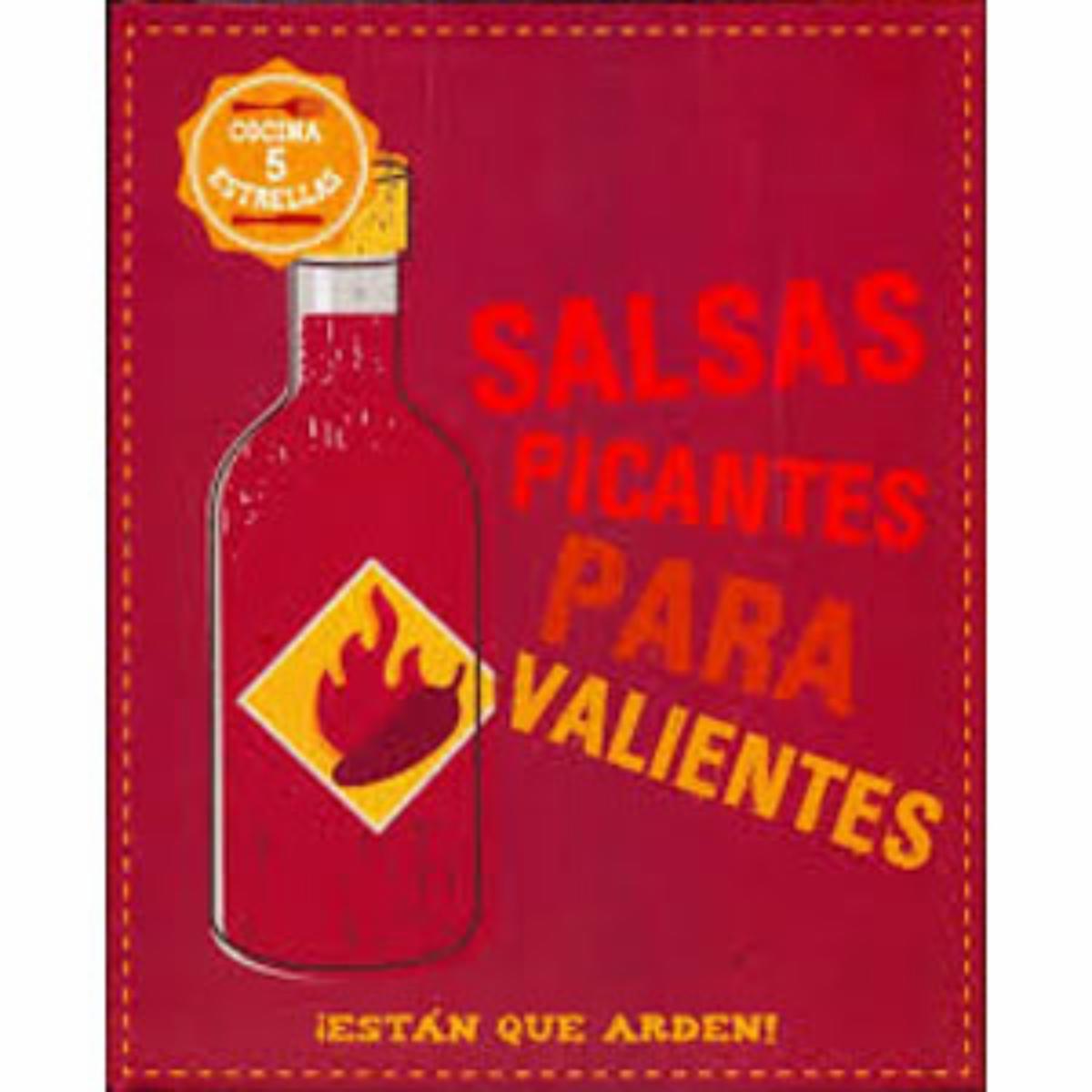 Libro Salsas Picantes Para Valientes MR.BOOKS 128 Páginas