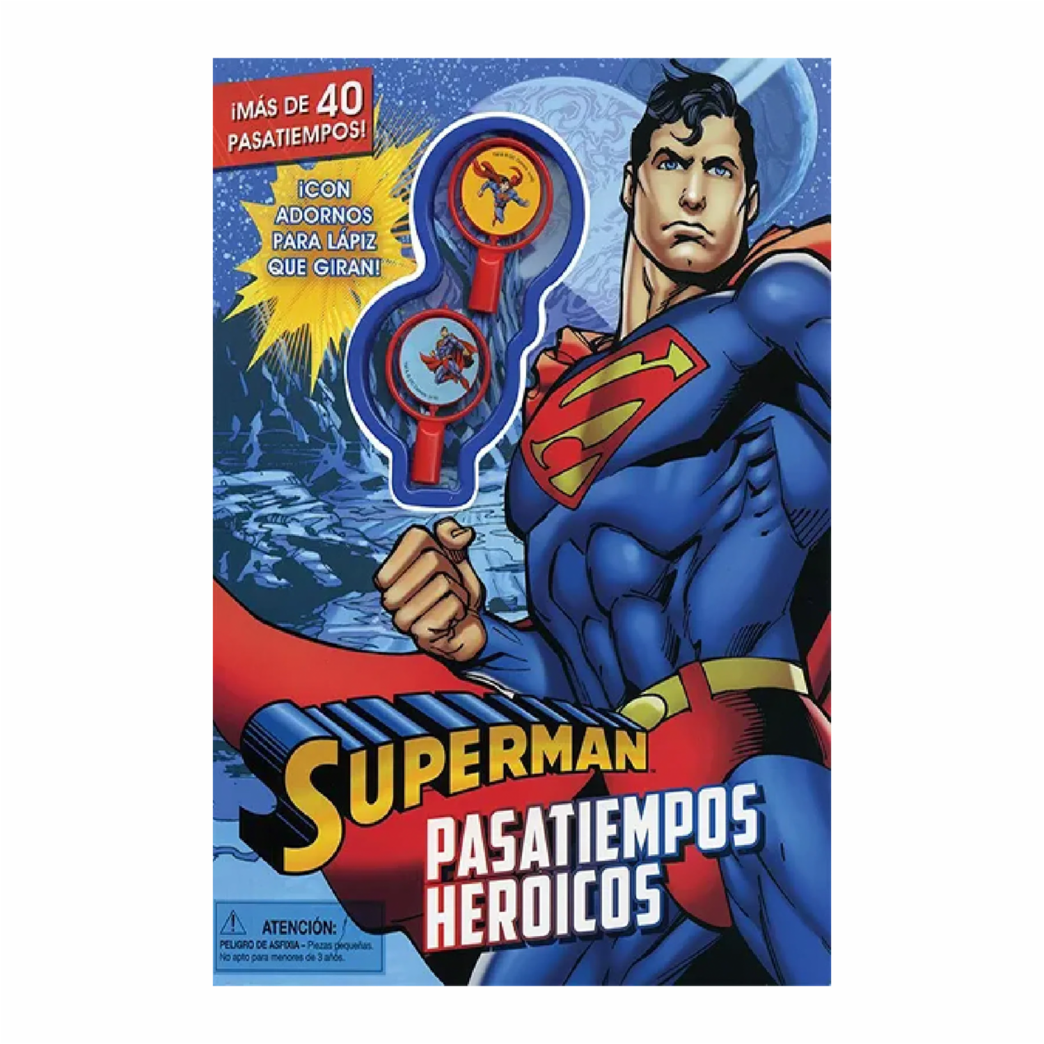 Libro Superman Pasatiempos Heroicos PARRAGON 48 Páginas