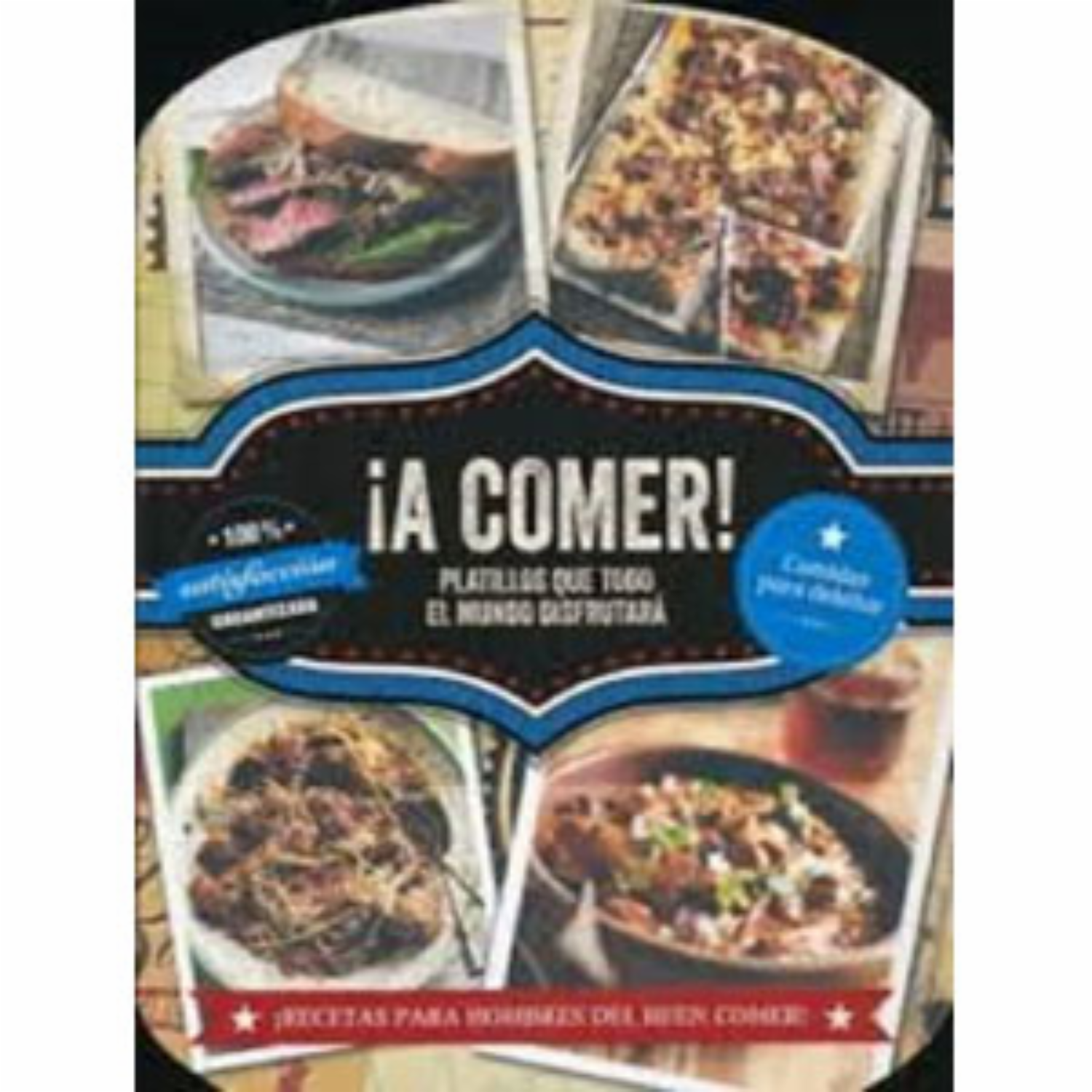 Libro De Cocina A Comer Platos Que Todo Mundo Disfrutará PARRAGON 128 Páginas