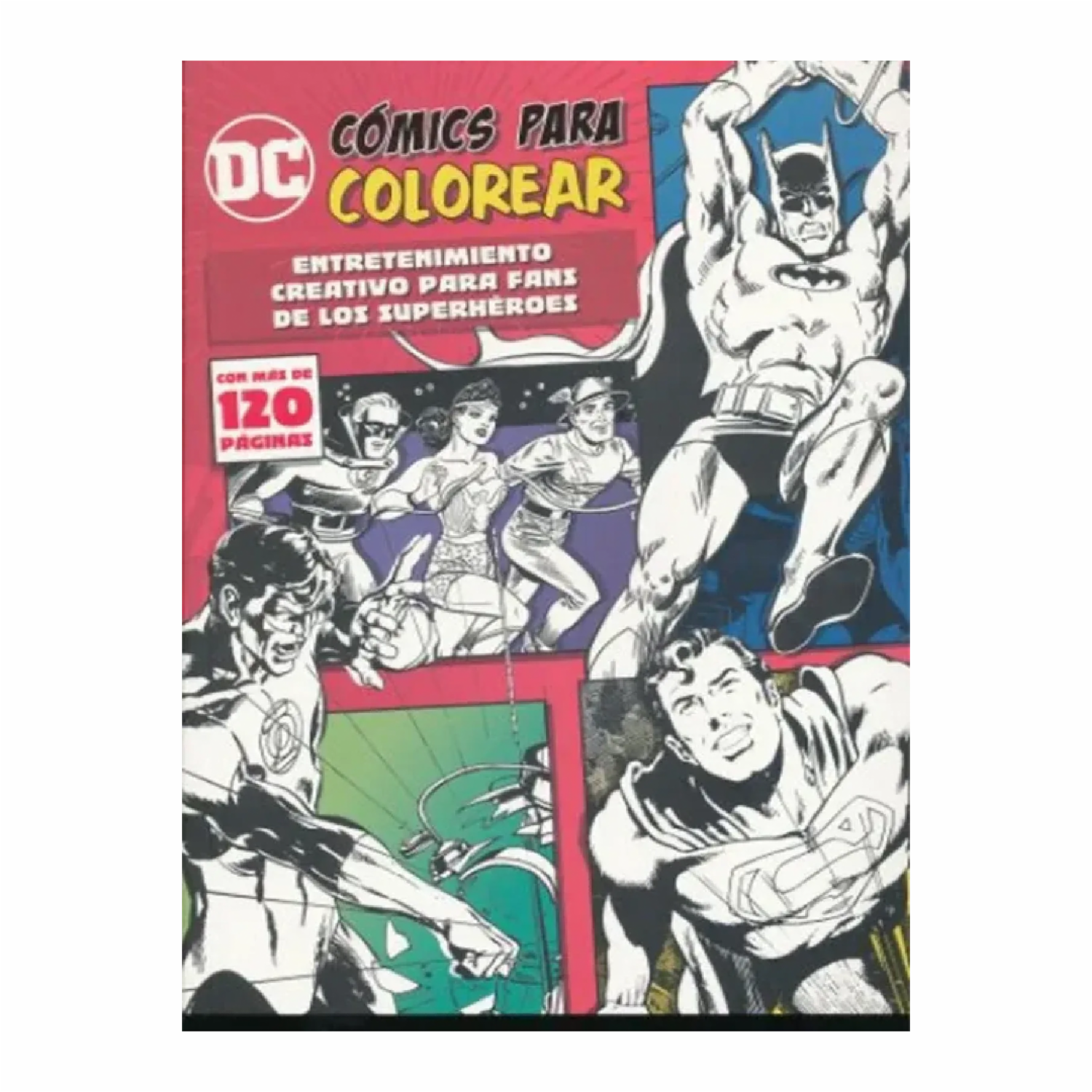 Libro Dc Comics Arte Comic Color (Rojo) PARRAGON 120 Páginas