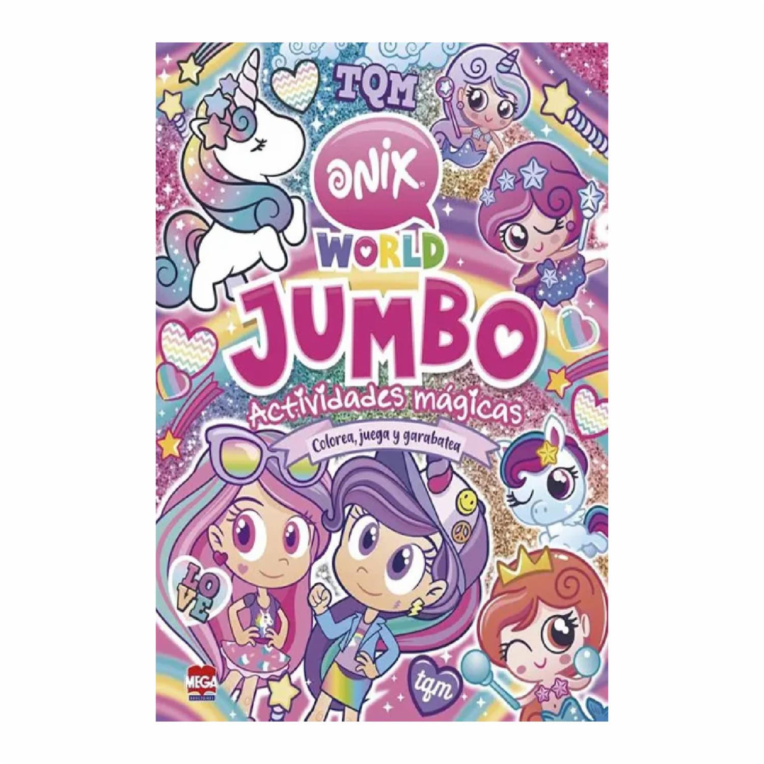 Libro Jumbo Actividades Mágicas MEGA EDICIONES 56 Páginas
