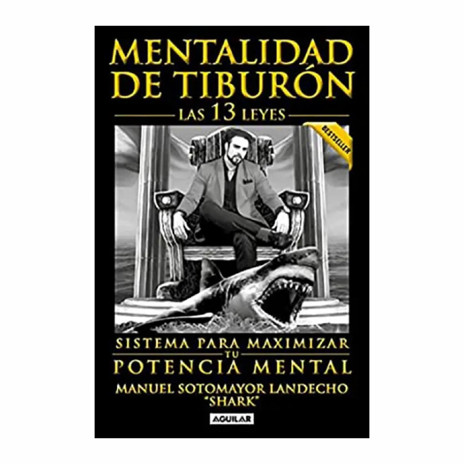 Libro Mentalidad De Tiburón AGUILAR 217 Páginas
