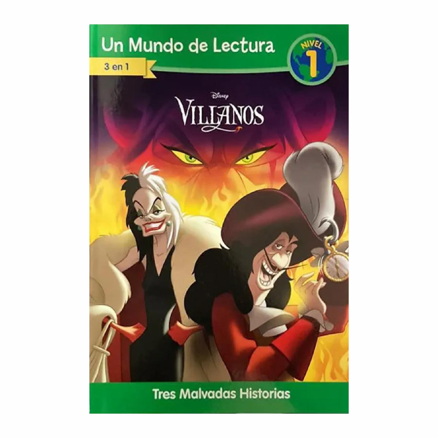 Libro Villanos Tres Malvadas Historias ALTEA 94 Páginas
