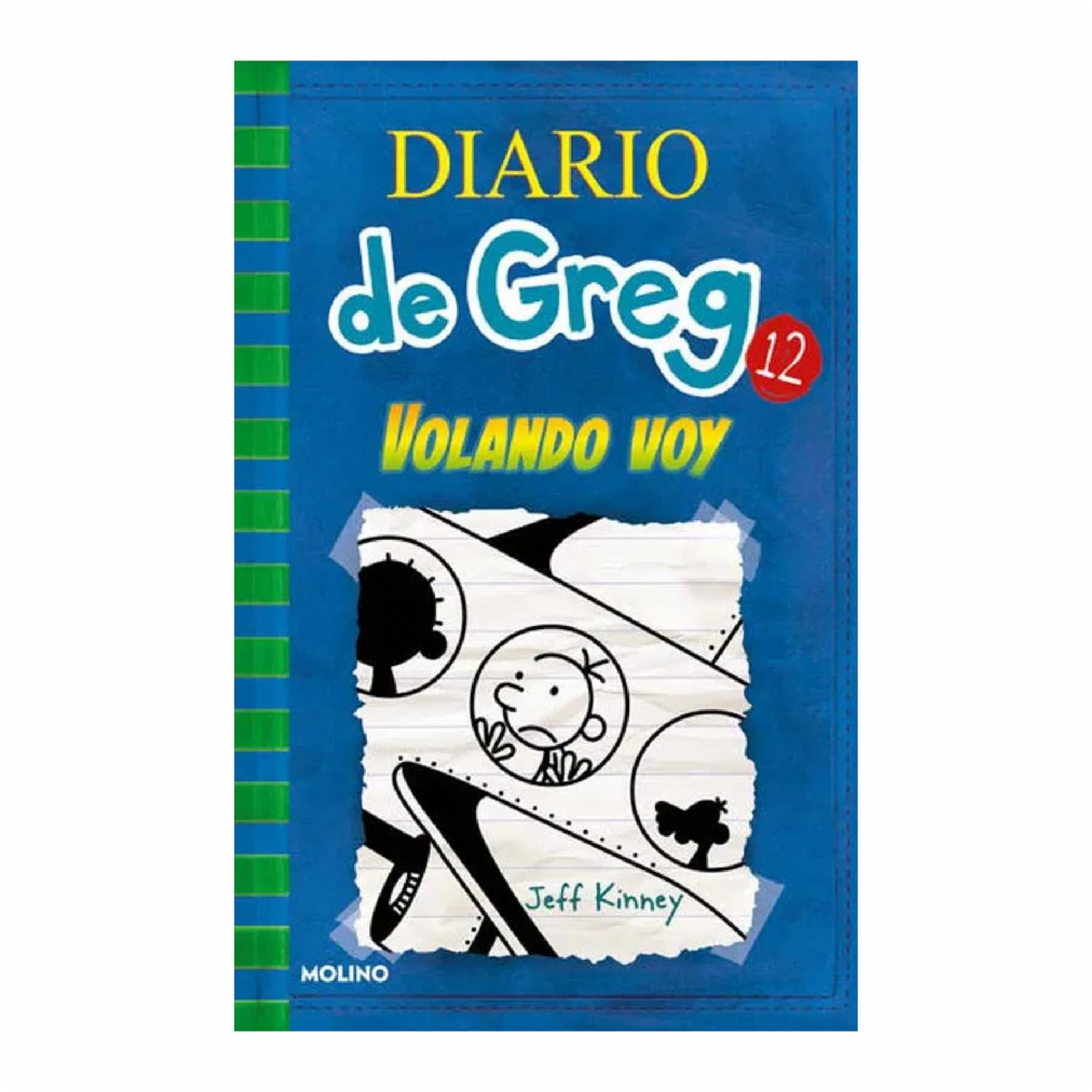 Diario De Greg 12 Volando Voy Jeff Kinney MOLINO 224 Páginas