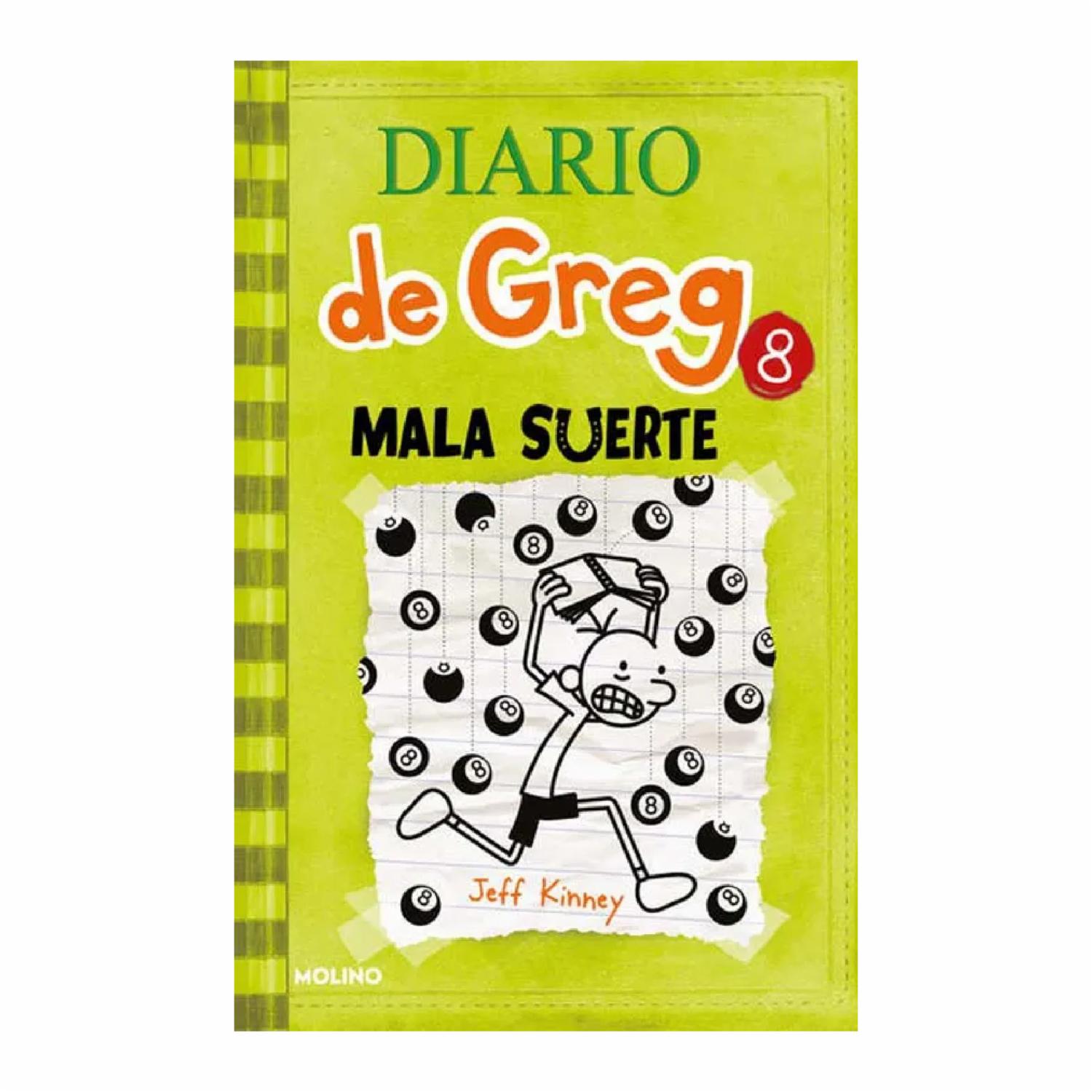 Diario De Greg 8 Mala Suerte Jeff Kinney MOLINO 224 Páginas