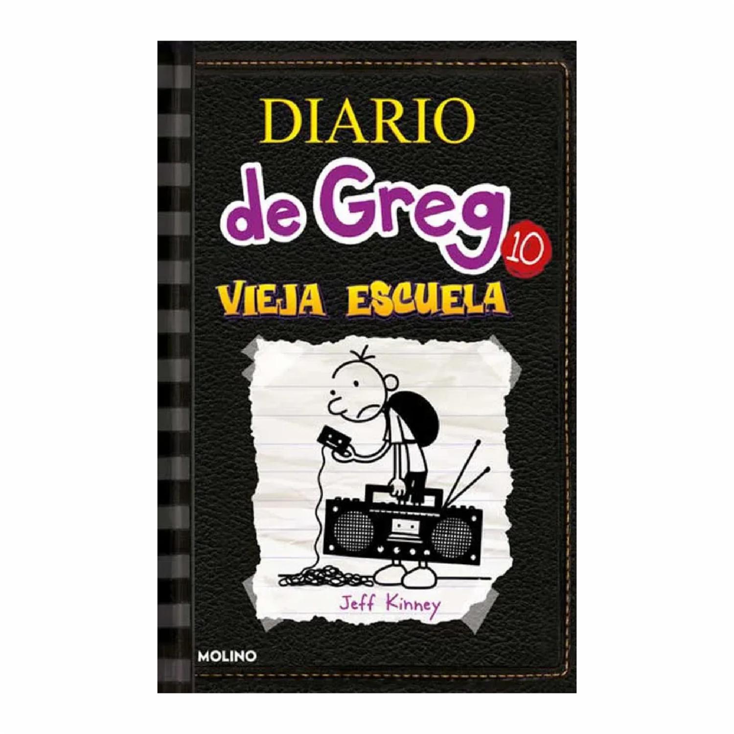 Diario De Greg 10 Vieja Escuela Jeff Kinney MOLINO 224 Páginas