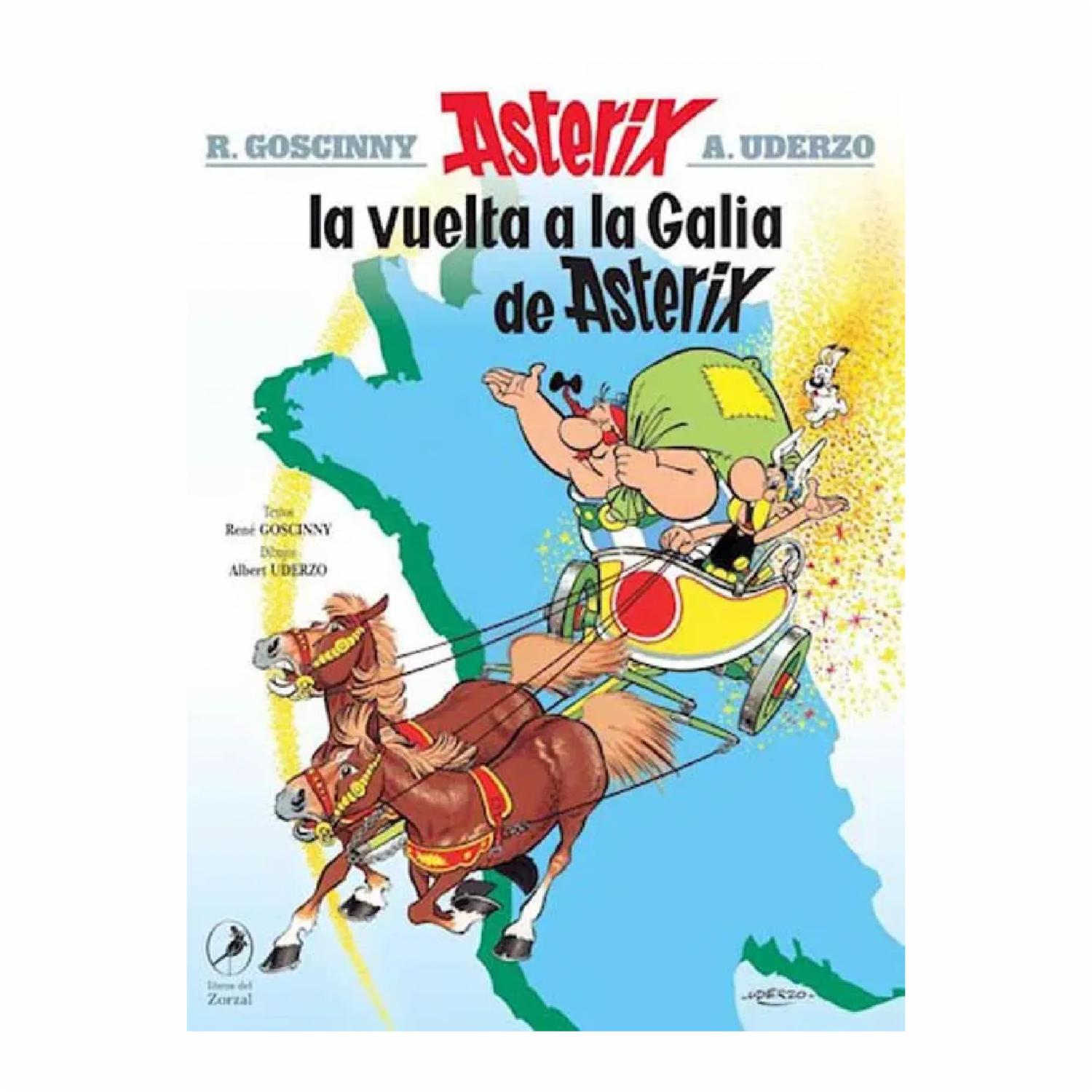 Libro La Vuelta A La Galia De Asterix HACHETTE 46 Páginas