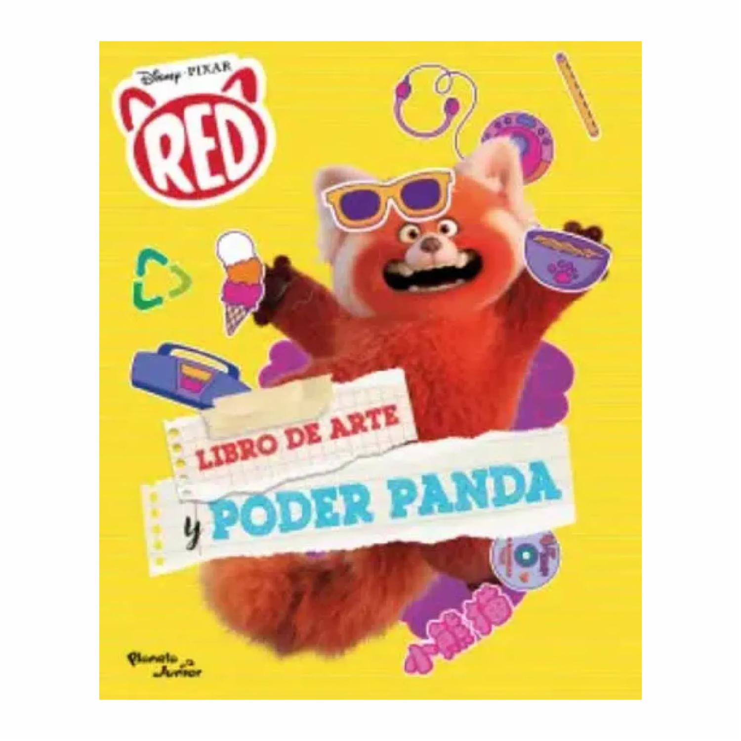 Libro Red Libro De Arte Y Poder Panda PLUTÓN EDICIONES 36 Páginas