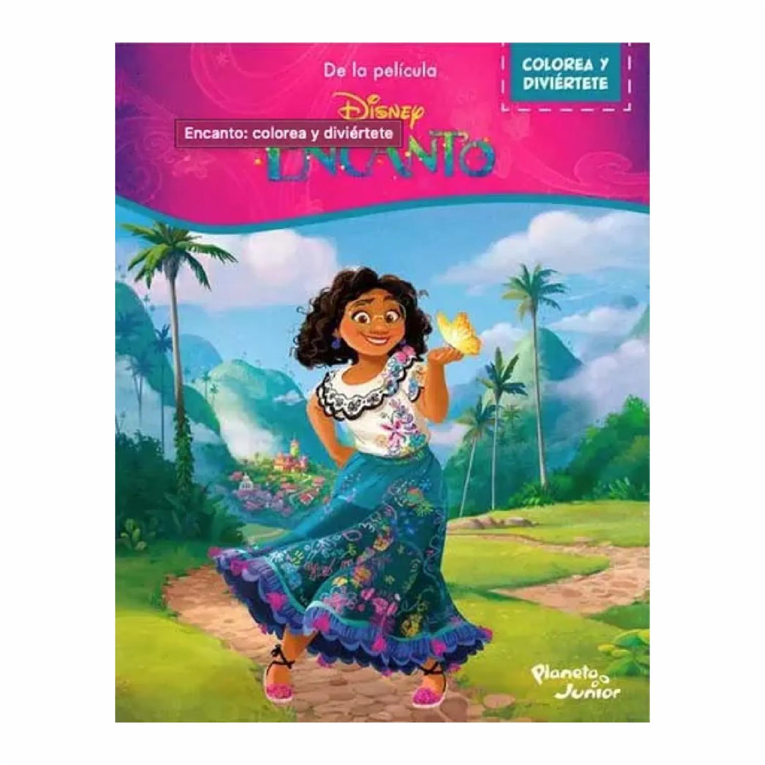 Libro Encanto Colorea Y Diviértete EDITORIAL PLANETA COLOMBIA S.A 16 Páginas