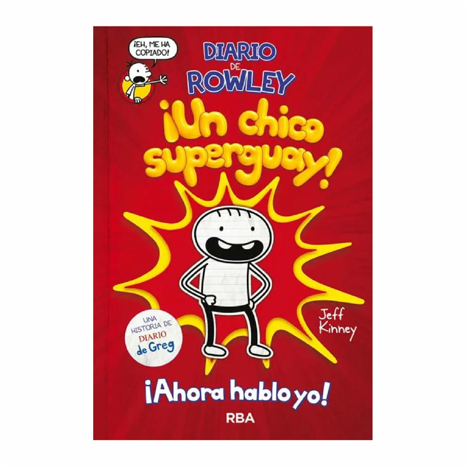 Libro Diario De Rowley 1 Un Chico Supergenia MOLINO 223 Páginas