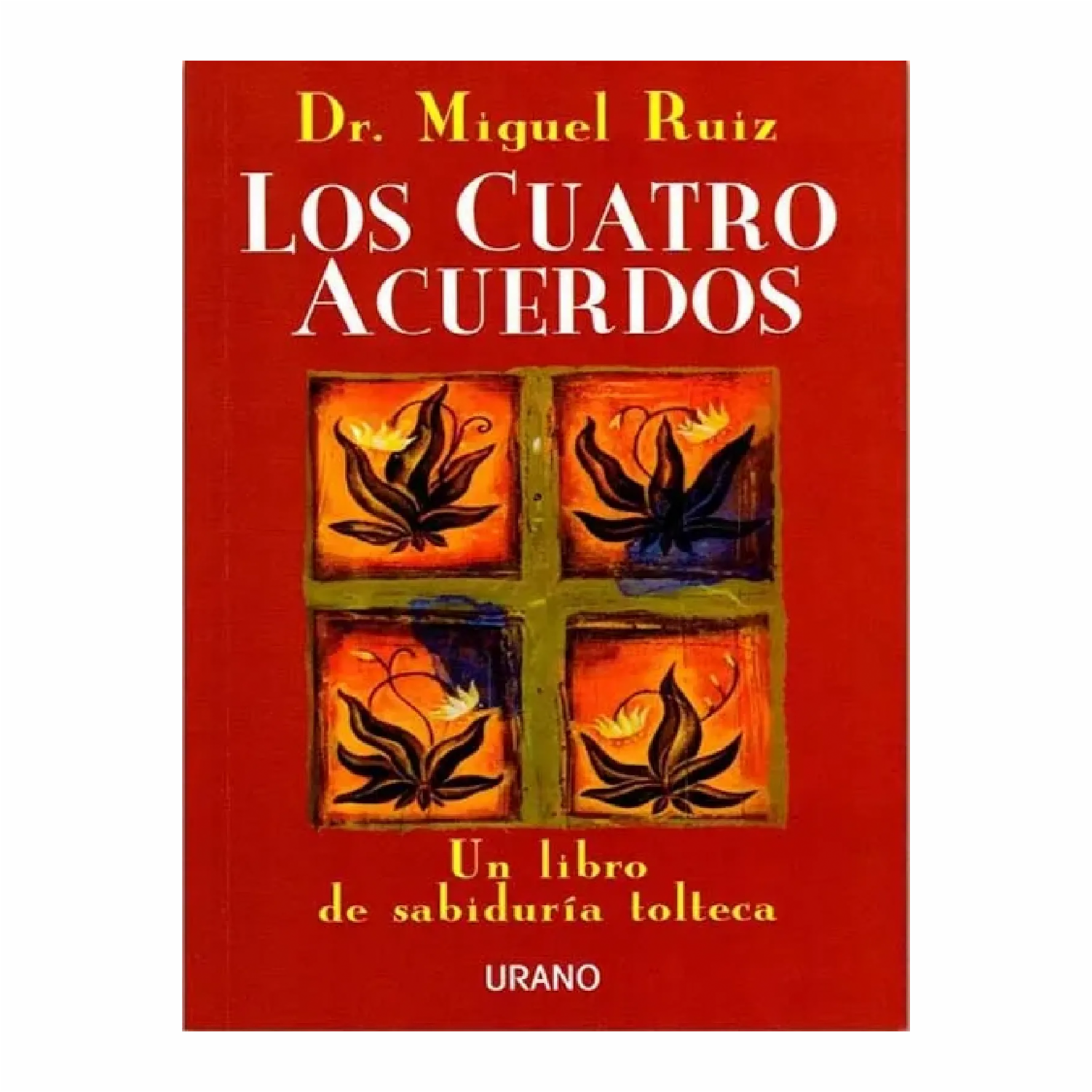 Libro Los Cuatro Acuerdos CROSS BOOKS 153 Páginas