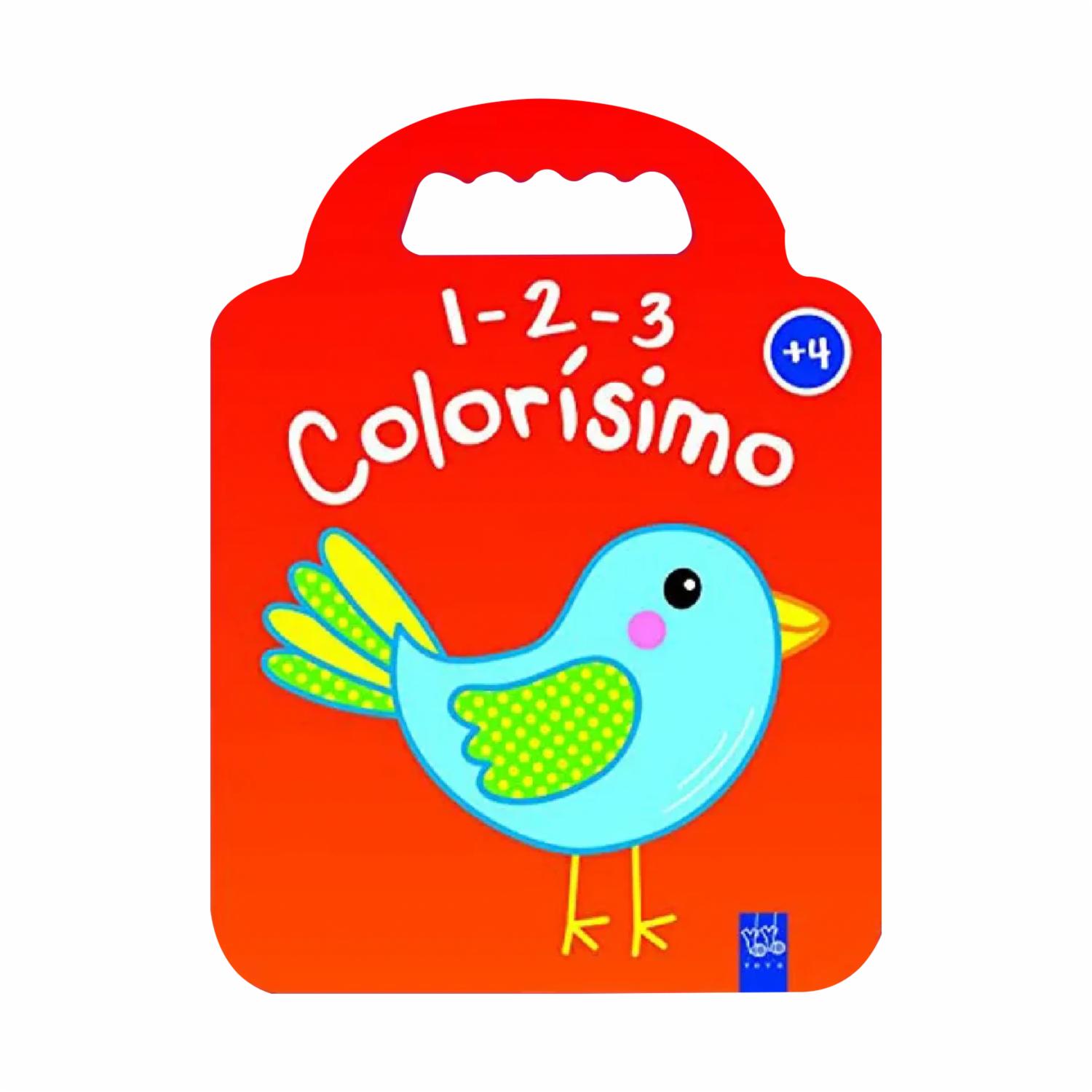 Libro Infantil Colorísimo + 4 Pajaro PLANETA 32 Páginas