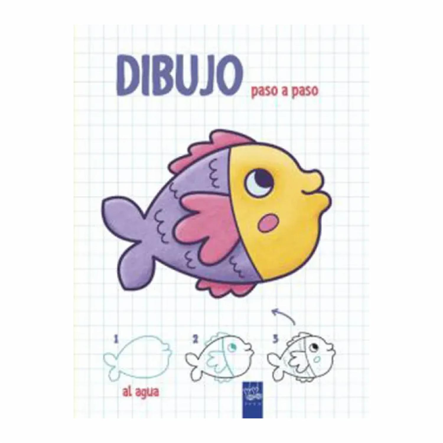 Libro Dibujo Paso A Paso Al Agua PLANETA 32 Páginas