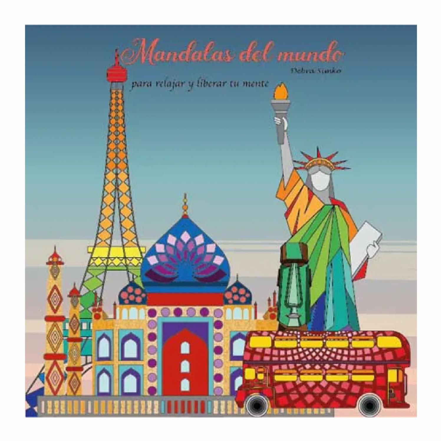 Mandalas Del Mundo Debra Simko EDICIONES ABRAXAS 36 Páginas
