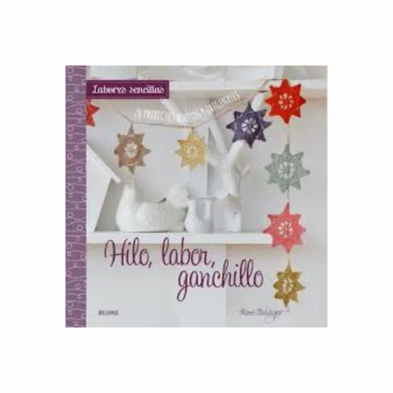 Hilo Labor Ganchillo Ros Badger BLUME 128 Páginas