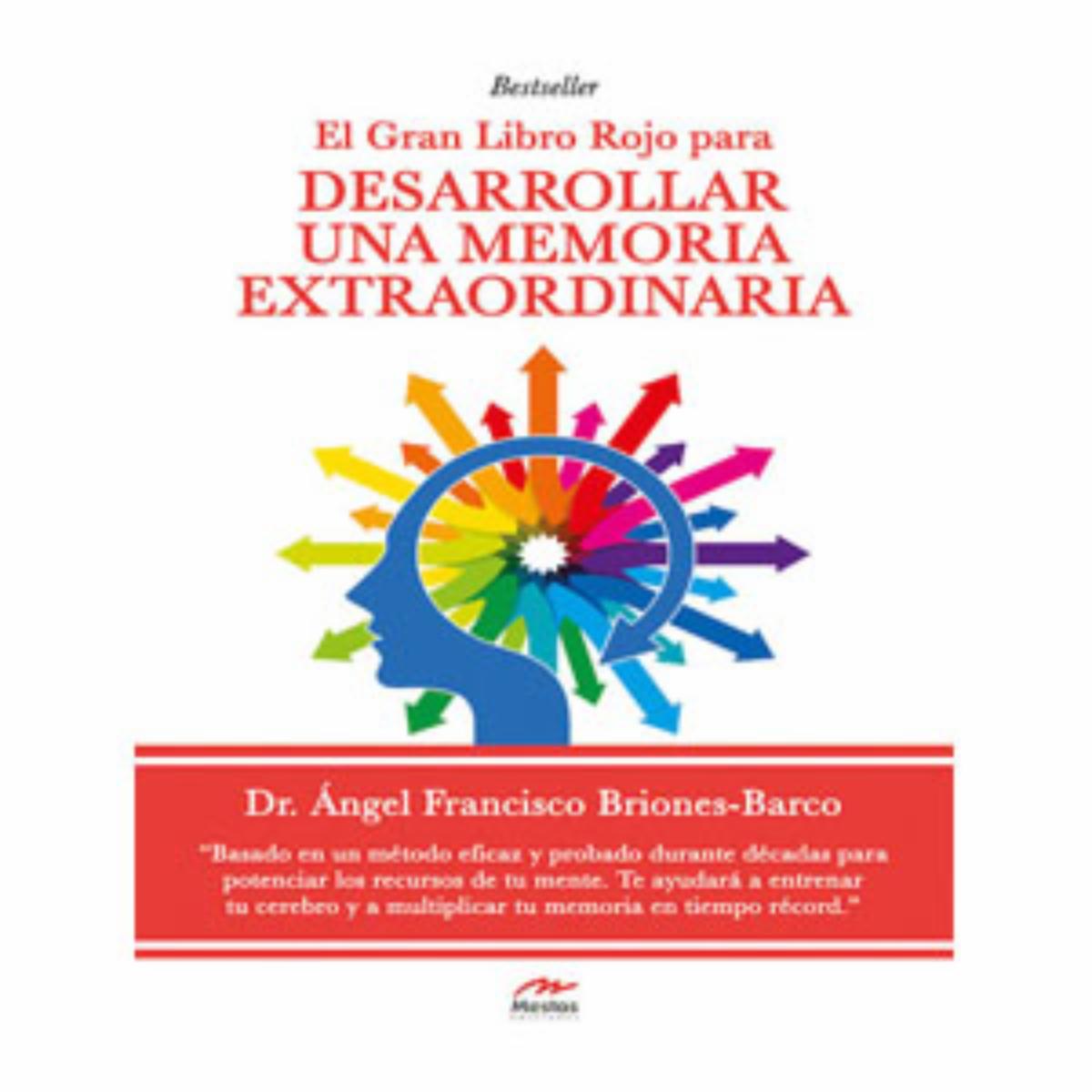 Libro Rojo Para Desarrollar Una Memoria BESTSELLER 64 Páginas
