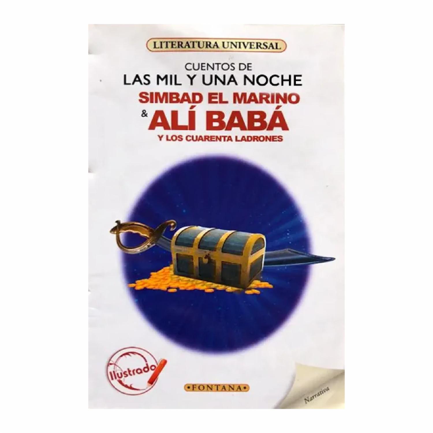 Libro Simbab El Marino Y Ali Baba Y Los Cuarenta Ladrones FONTANA 148 Páginas
