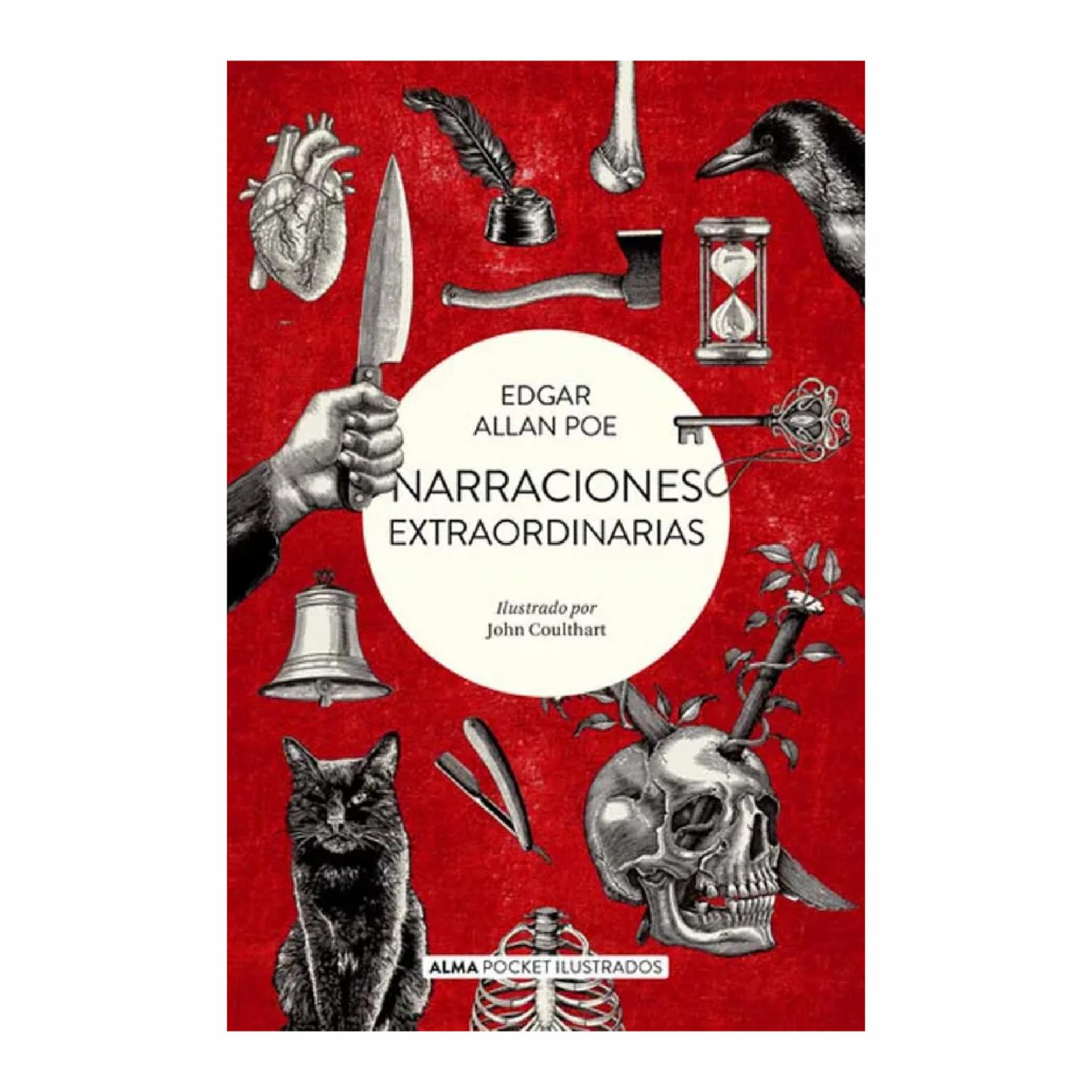 Libro Narraciones Extraordinarias Pocket EDITORIAL ALMA 560 Páginas