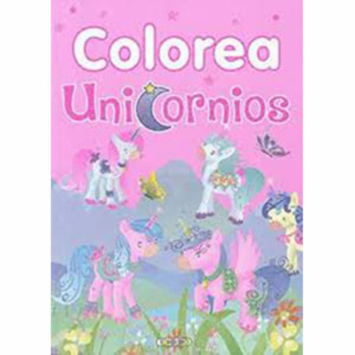 Colorear Unicornios TODO LIBRO 96 Páginas