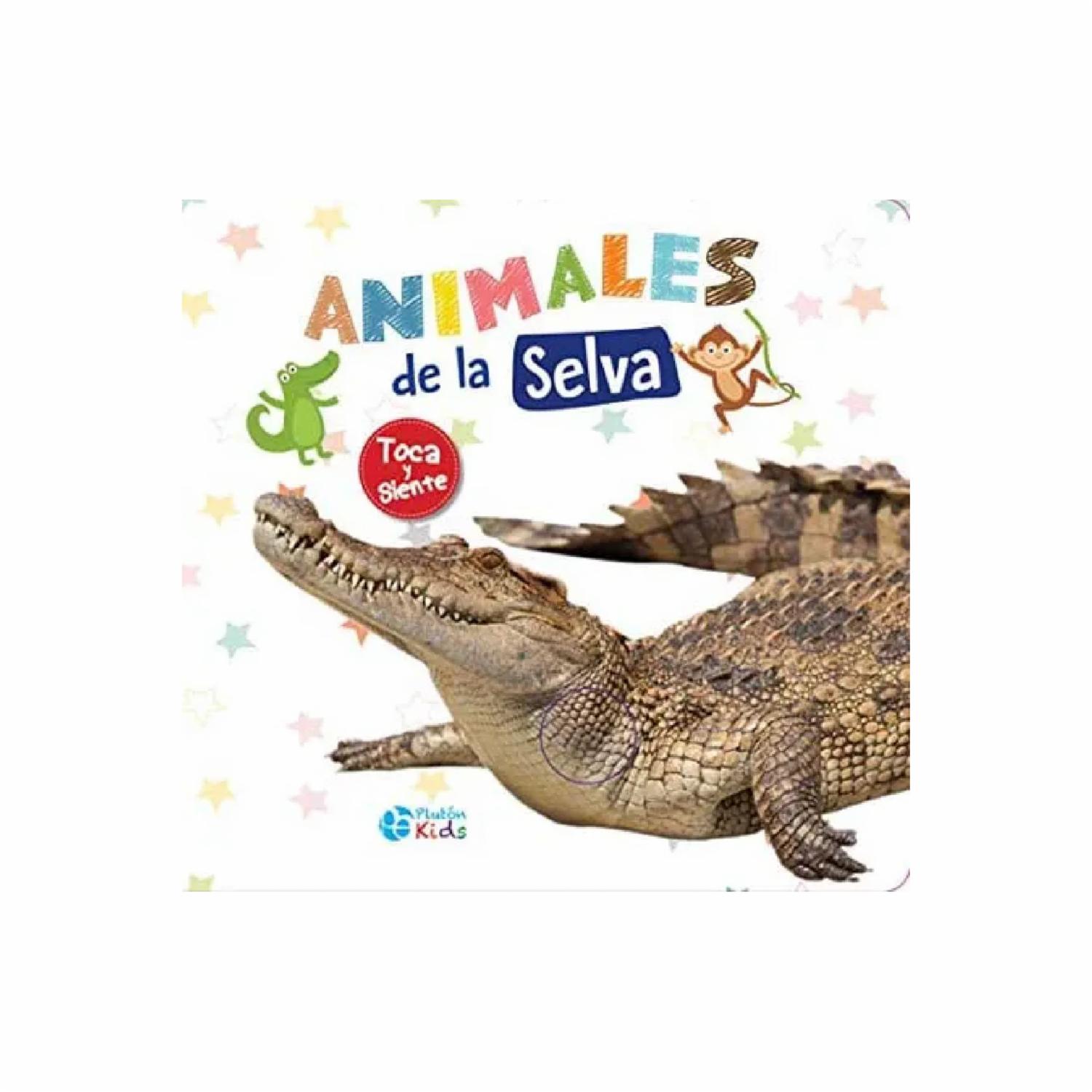 Libro Animales De La Selva PLUTÓN EDICIONES 10 Páginas