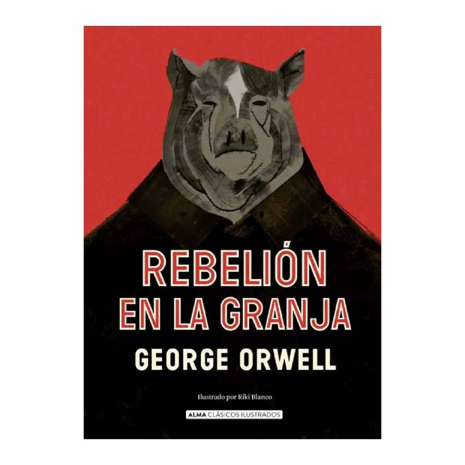 Rebelión En La Granja George Orwell EDITORIAL VIDA 118 Páginas