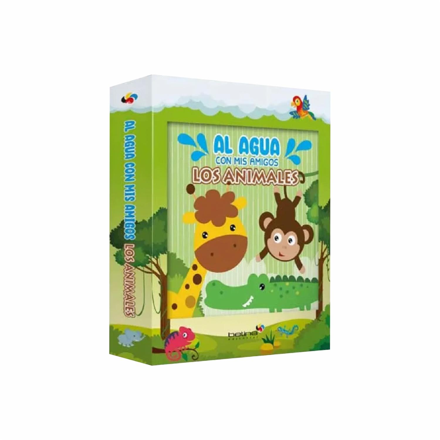 Libro Al Agua Con Mis Amigos Los Animales LIBSA 10 Páginas
