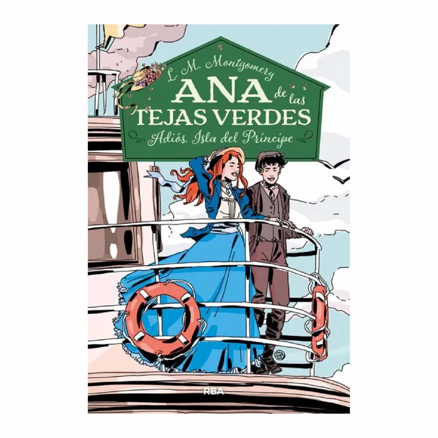 Libro Ana De Las Tejas Verdes 5. Adios Isla Del Príncipe RBA 208 Páginas