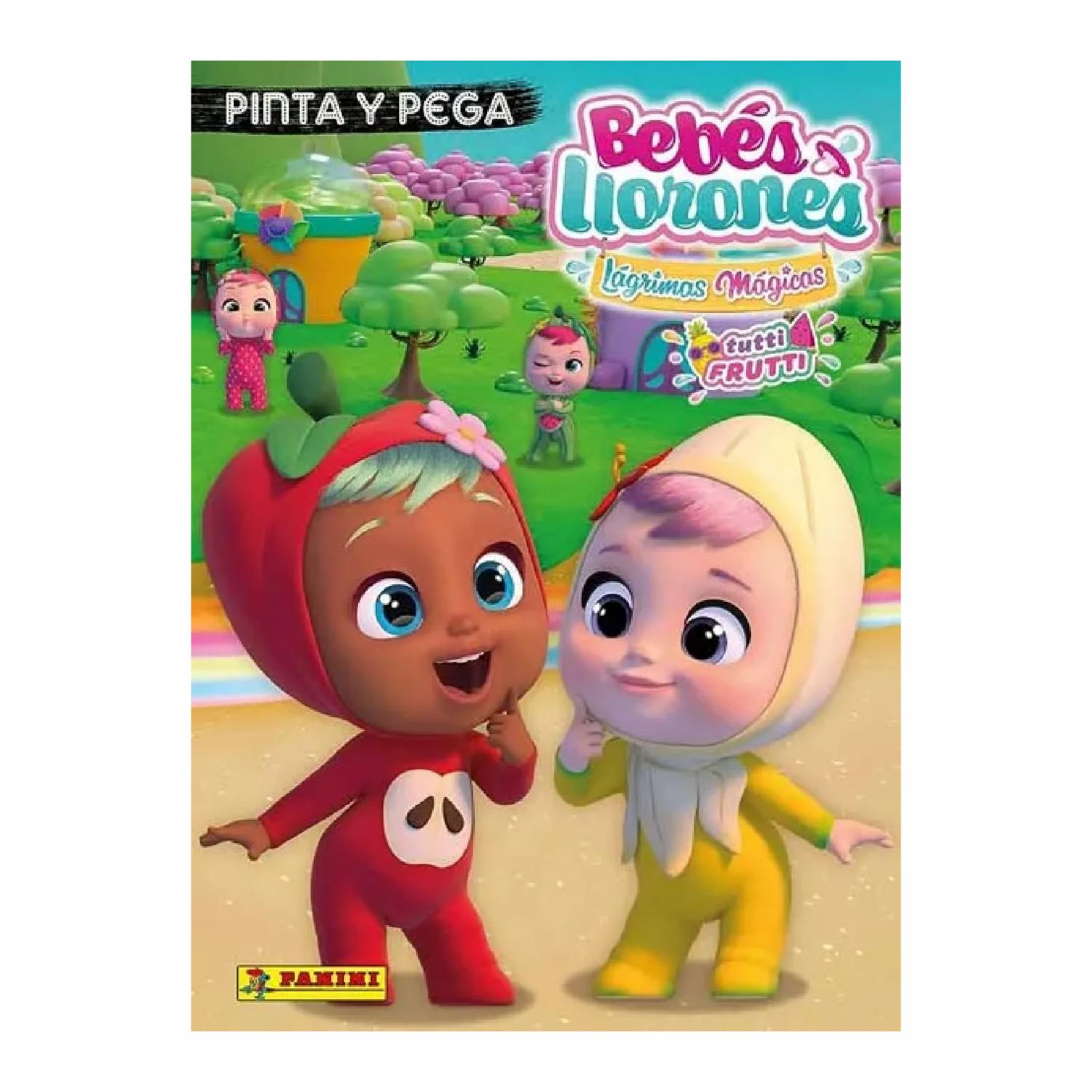 Libro Bebes Llorones Lagrimas Mágicas PANINI 18 Páginas