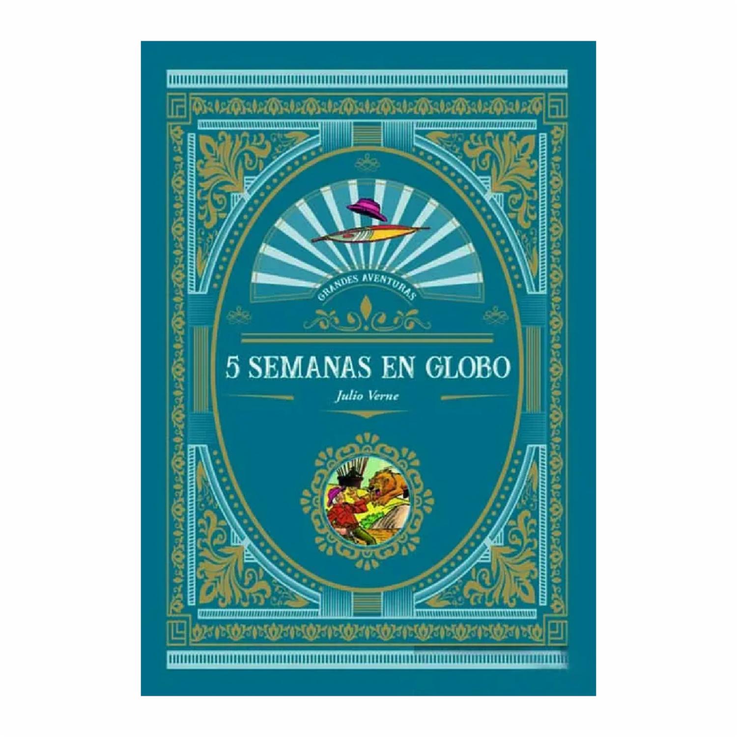 Libro 5 Semanas En Globo Novela Grafica EDITORS 152 Páginas