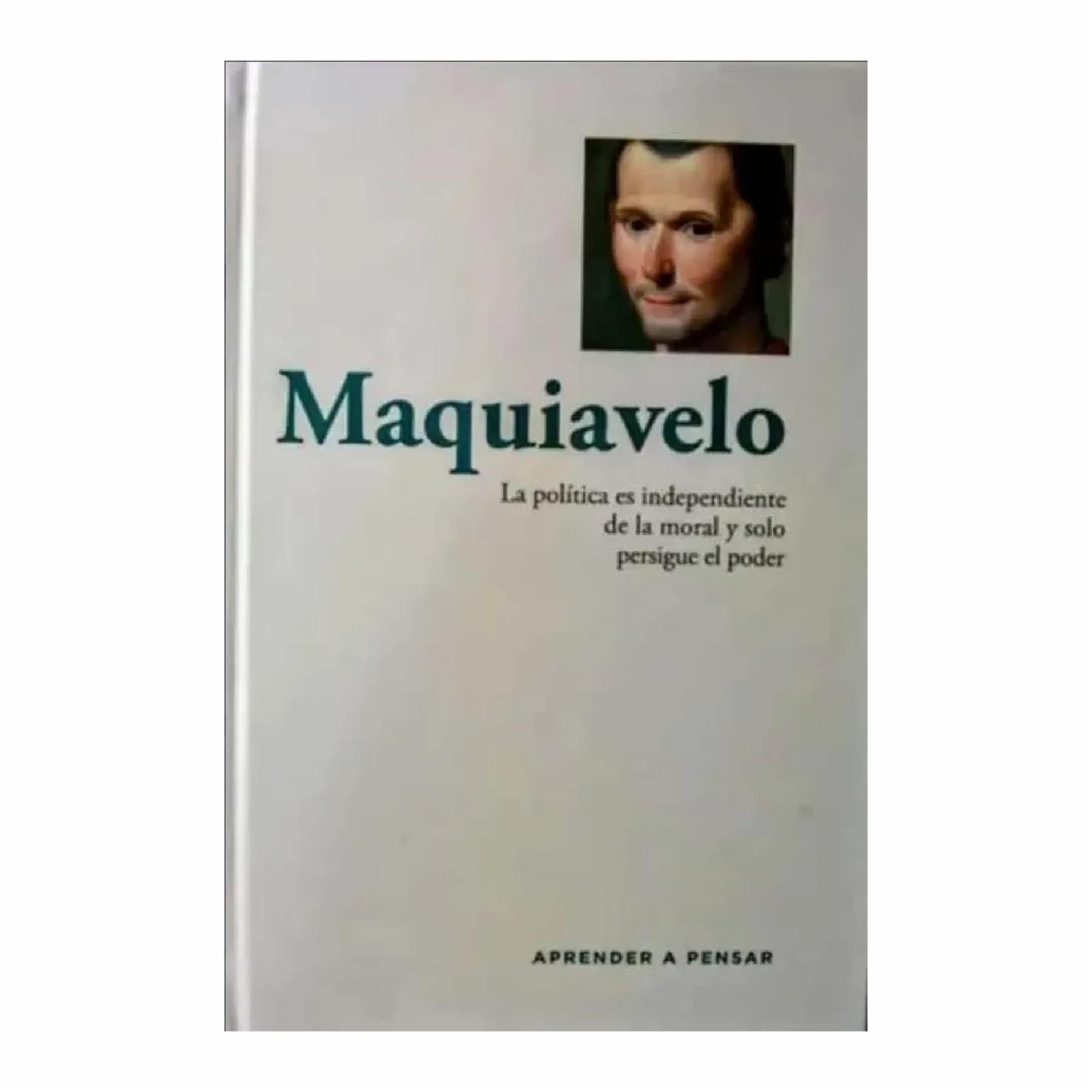 Libro Maquiavelo RBA 155 páginas
