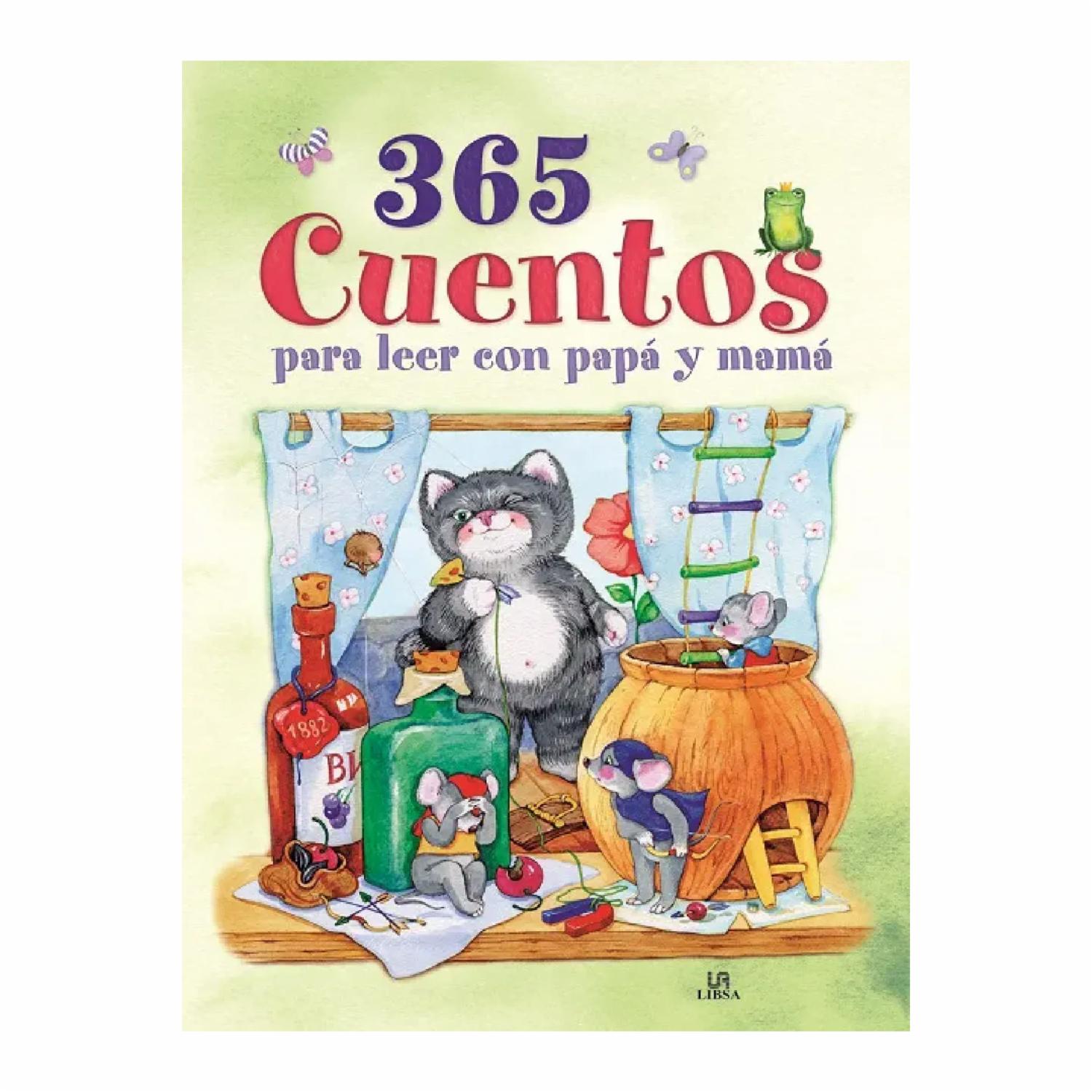 Libro Infantil 365 Cuentos Uno Para Cada Día LIBSA 192 Páginas