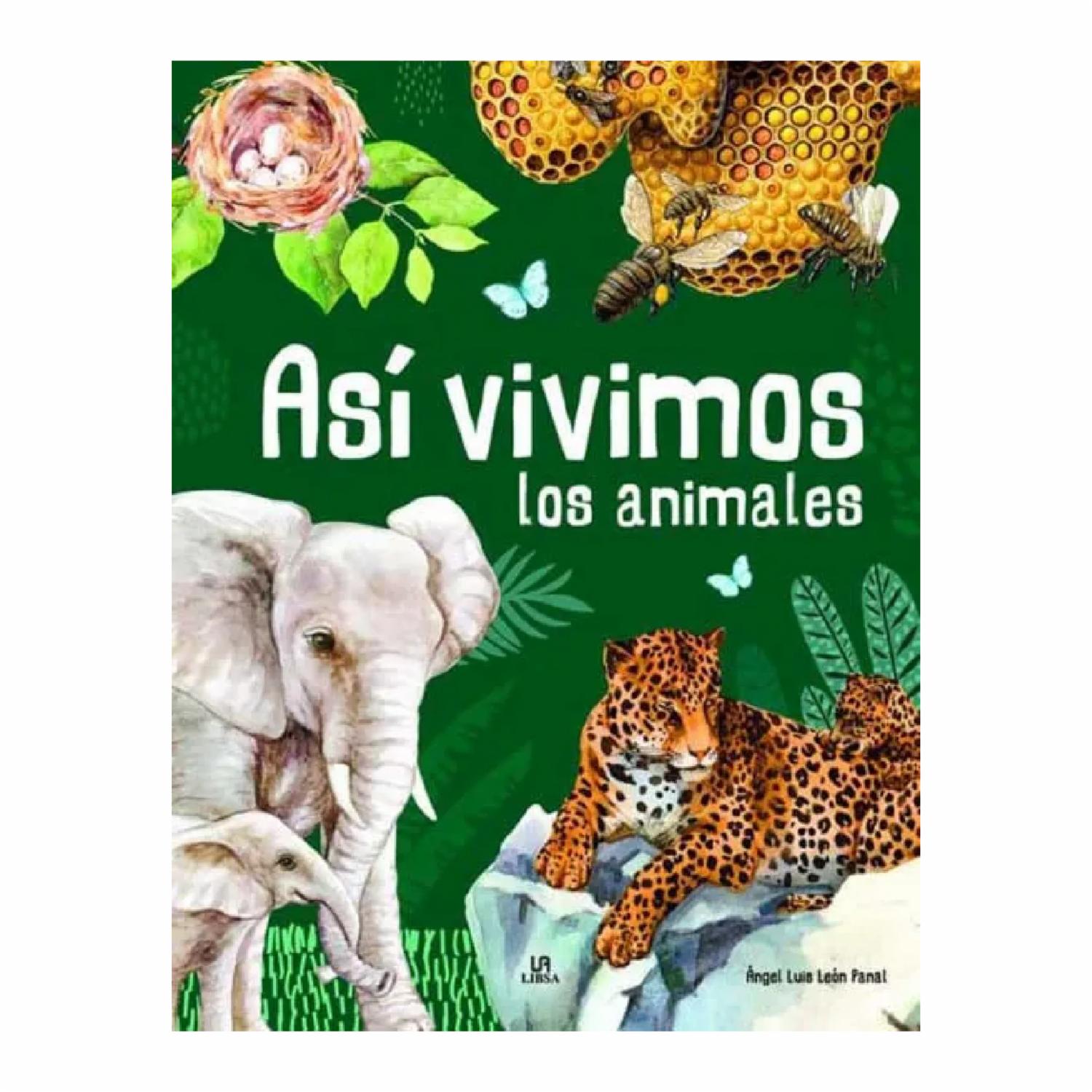 Libro Así Vivimos Los Animales PLUTÓN EDICIONES 48 Páginas