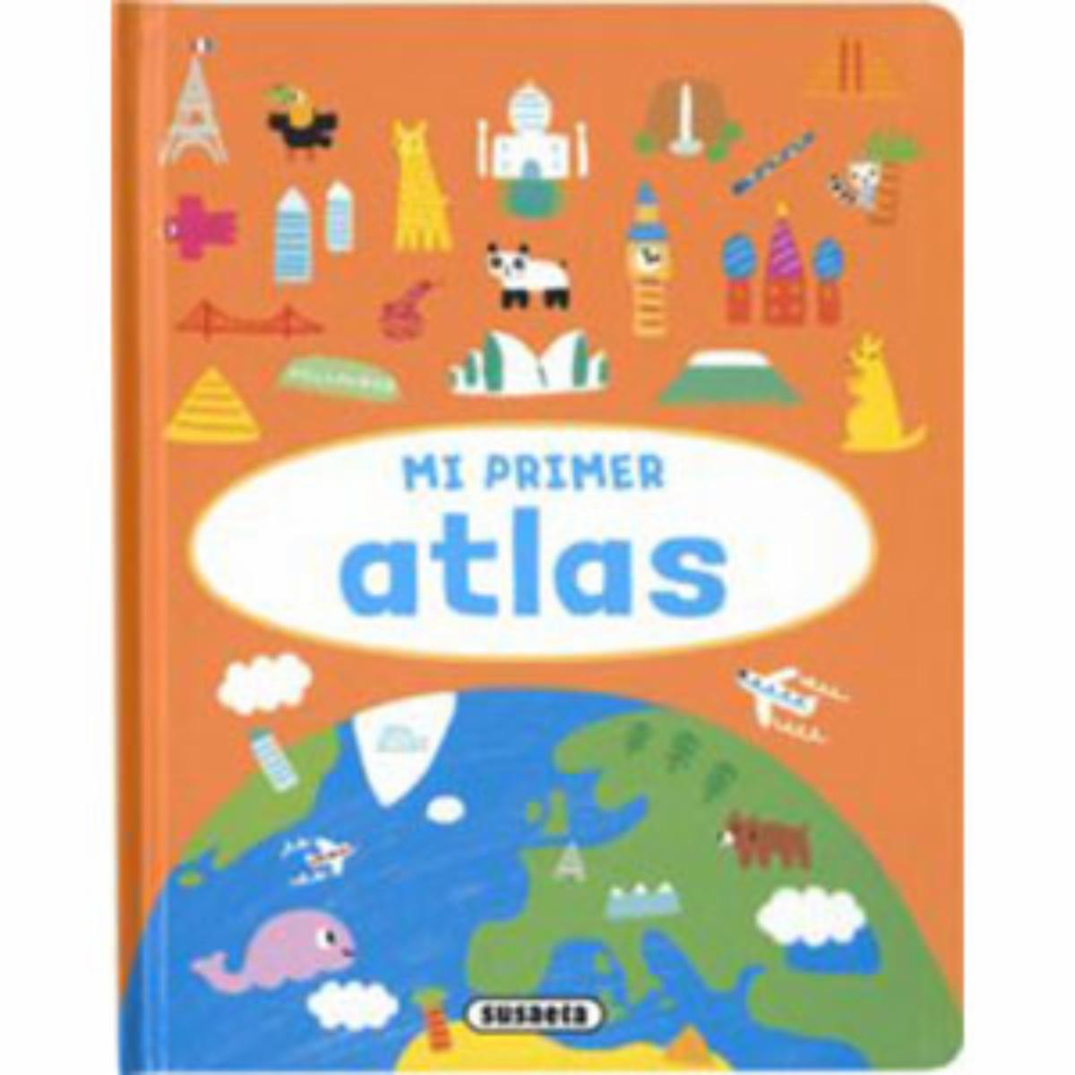 Libro Mi Primer Atlas SUSAETA 21 Páginas