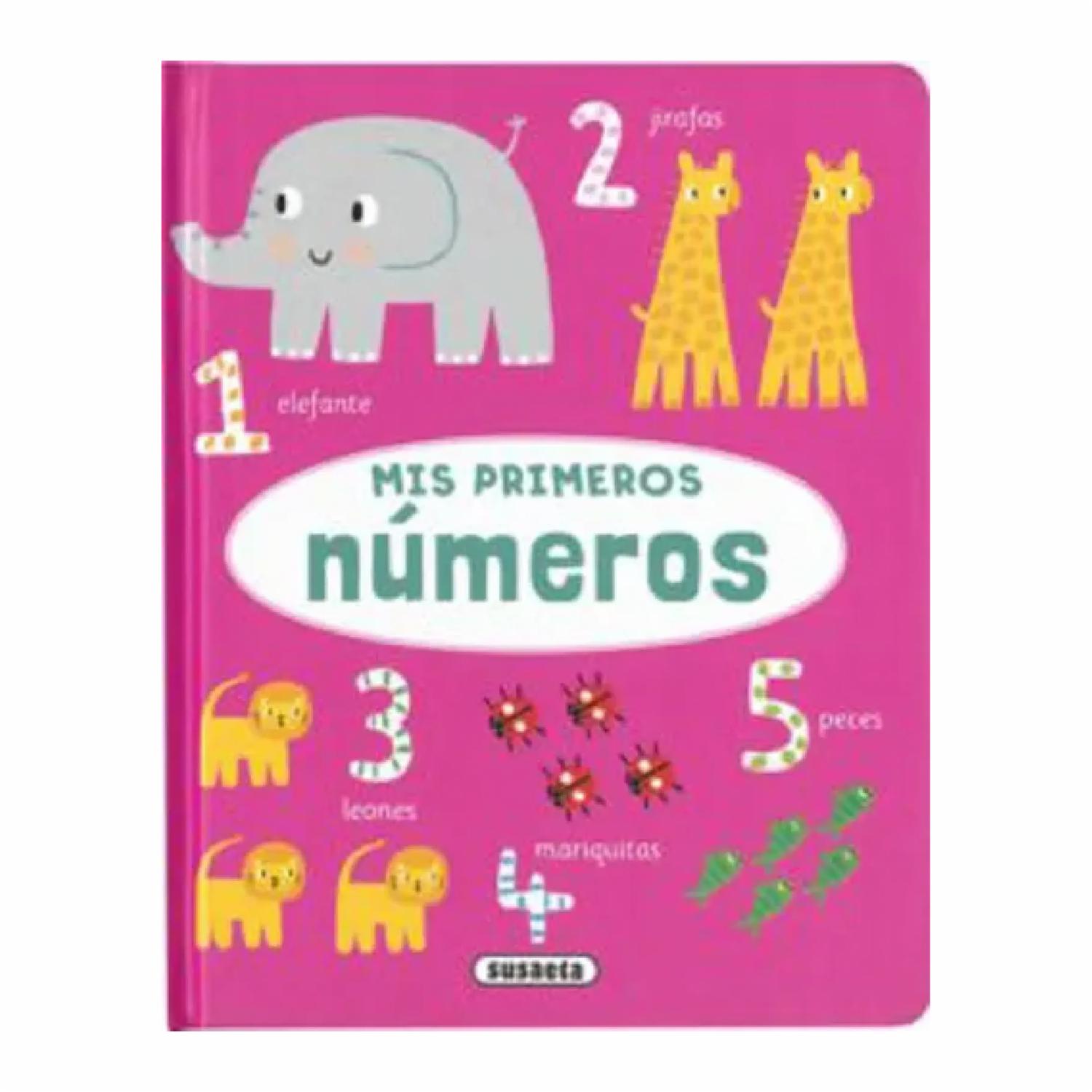 Libros Mis Primeros Números SUSAETA 12 Páginas