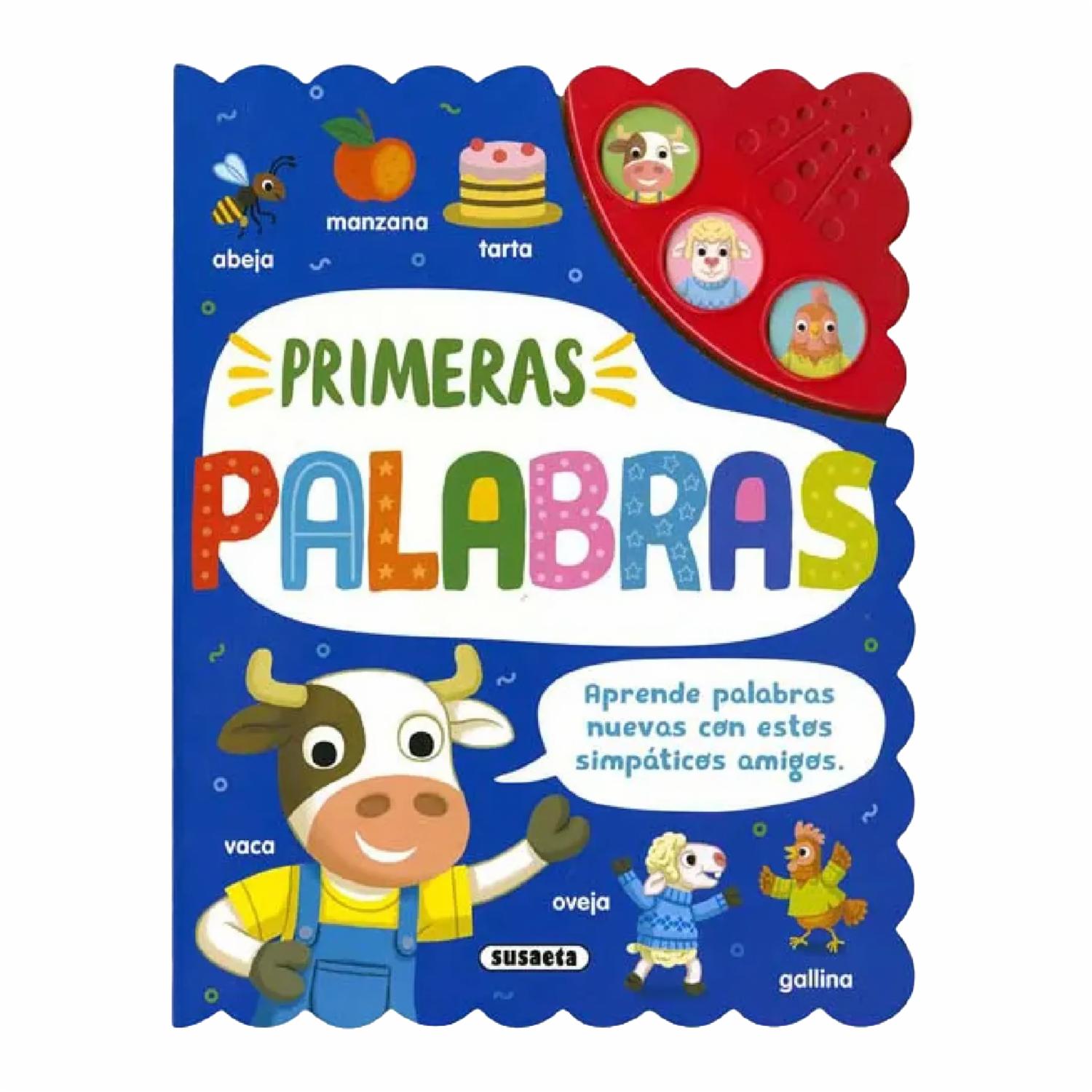 Libros Primeras Palabras Libro Musical SUSAETA 8 Páginas