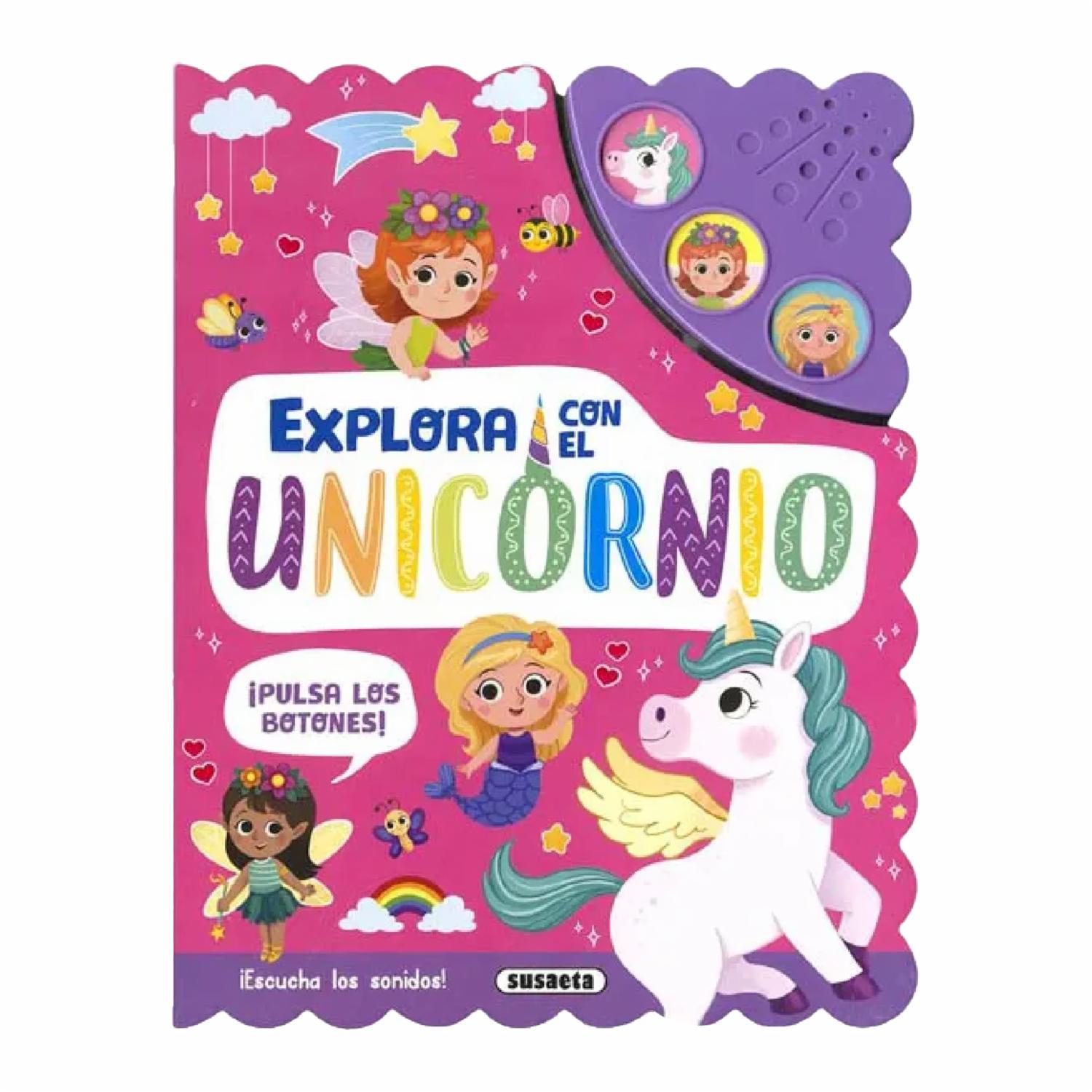 Libro Explora Con El Unicornio Libro Musical SUSAETA 10 Páginas