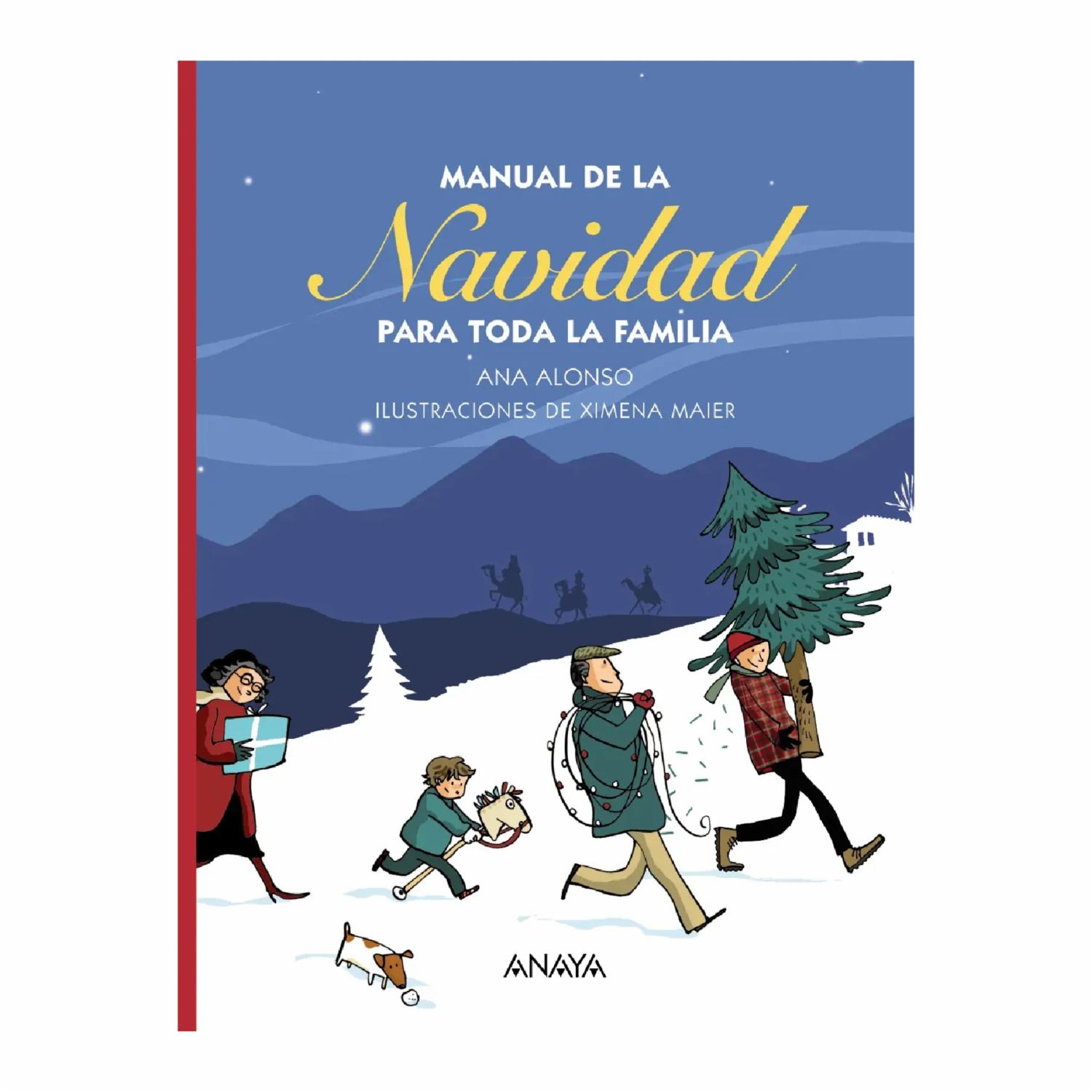 Libro Manual De La Navidad Para Toda La Familia ANAYA 168 Páginas