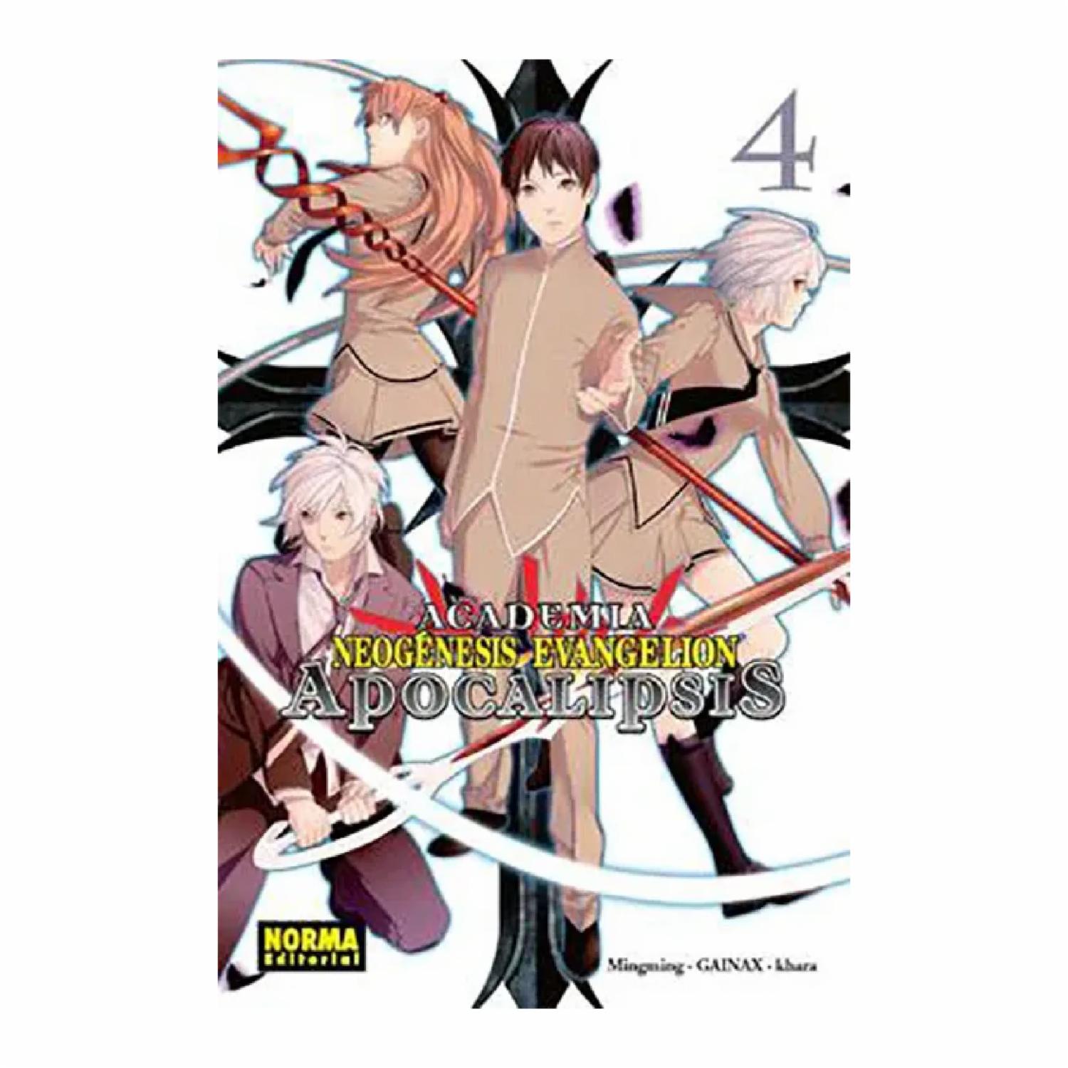 Academia Neogenesis Evangelion Apocalipsis Num 4 Comics NORMA EDITORIAL 176 Páginas