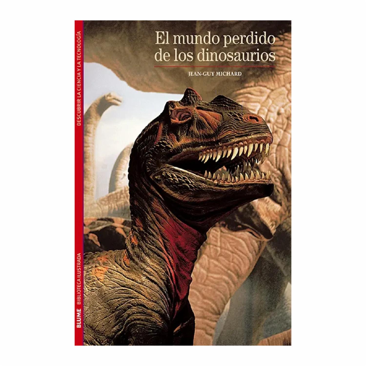 Libro Biblioteca Ilustrada Mundo Perdido Dinosaurios BLUME 142 Páginas